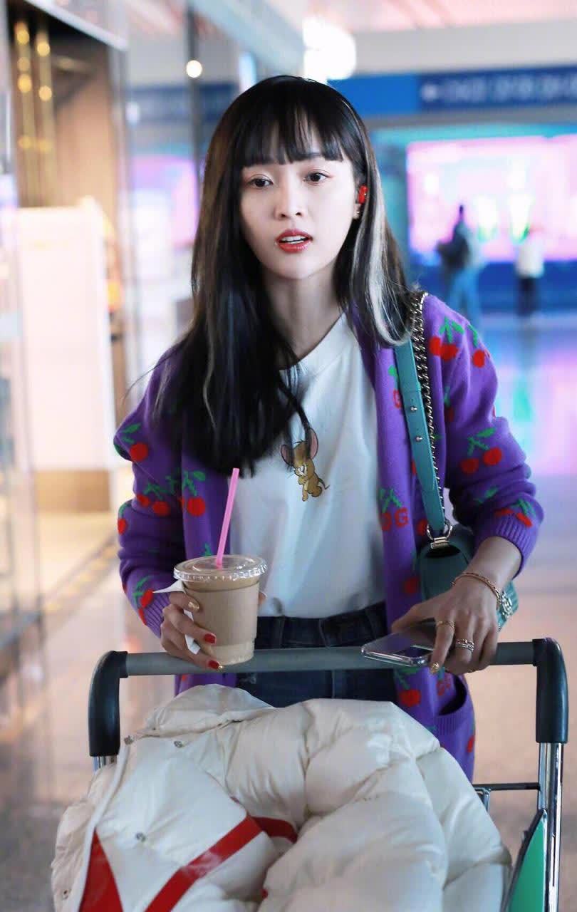 吴宣仪的刘海被网友吐槽太土了
