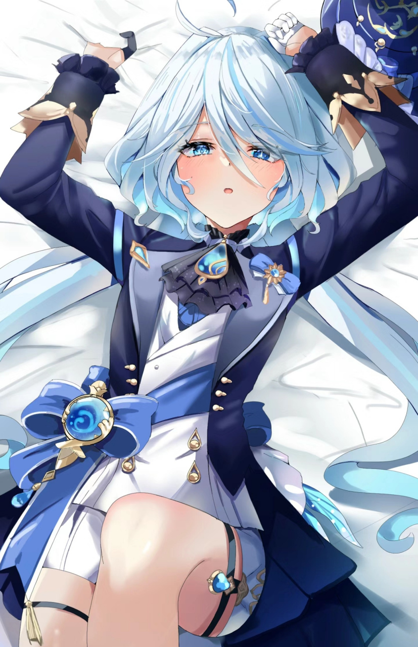 脸红的芙宁娜也太美了吧#原神