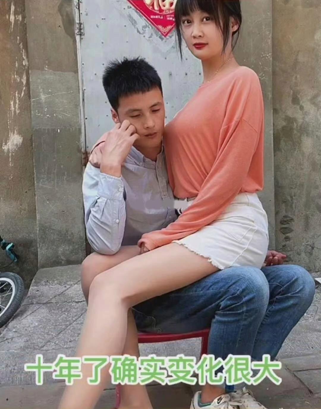 父亲在娇妻双腿