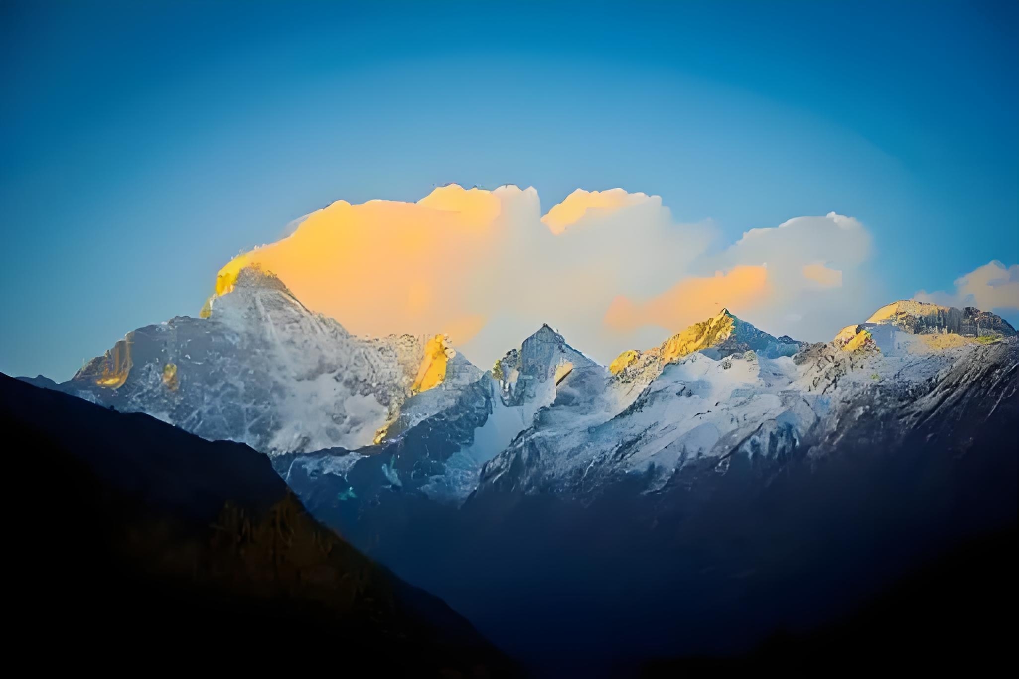 中国最美雪山 一瞥