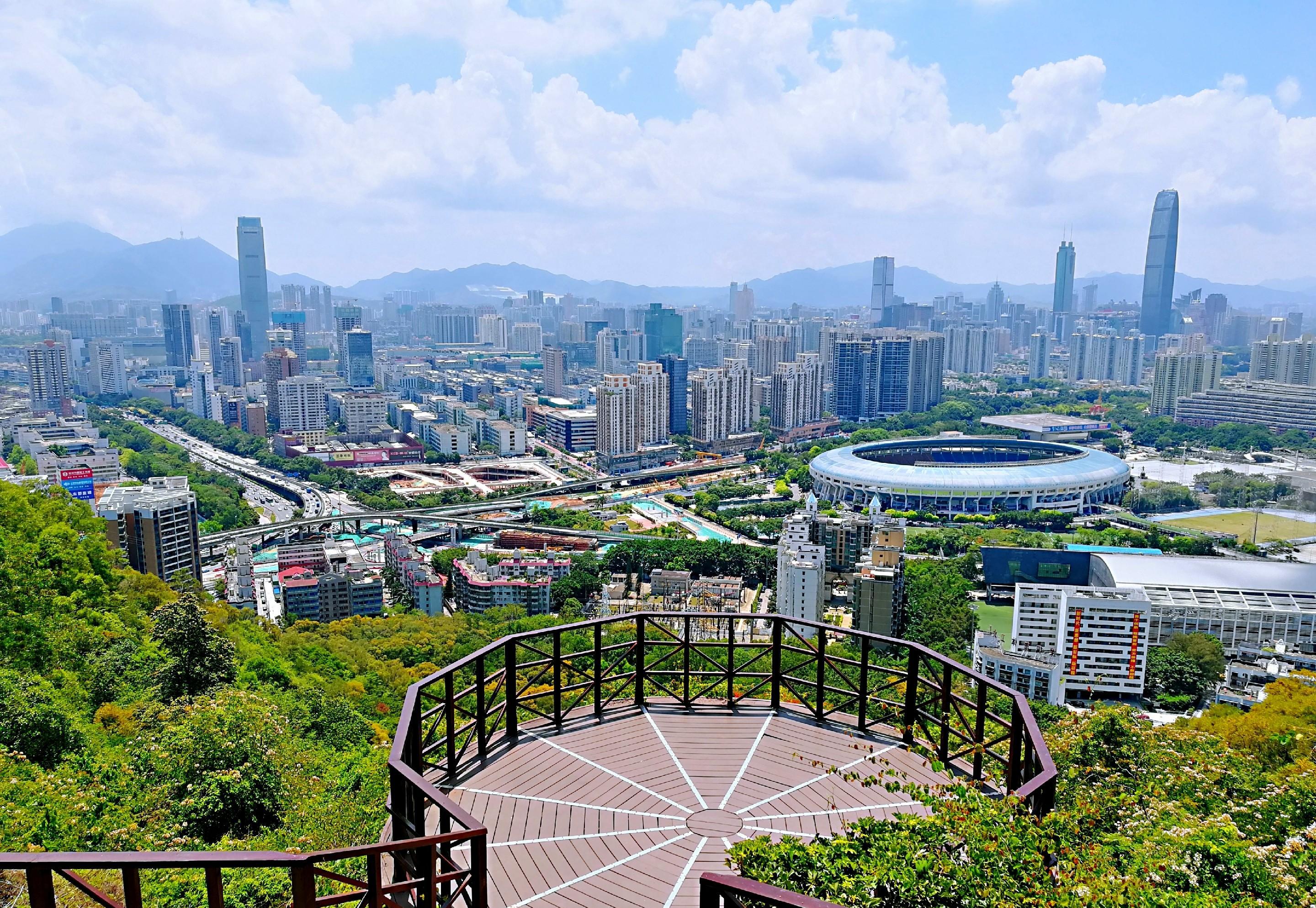 深圳笔架山风景区图片图片