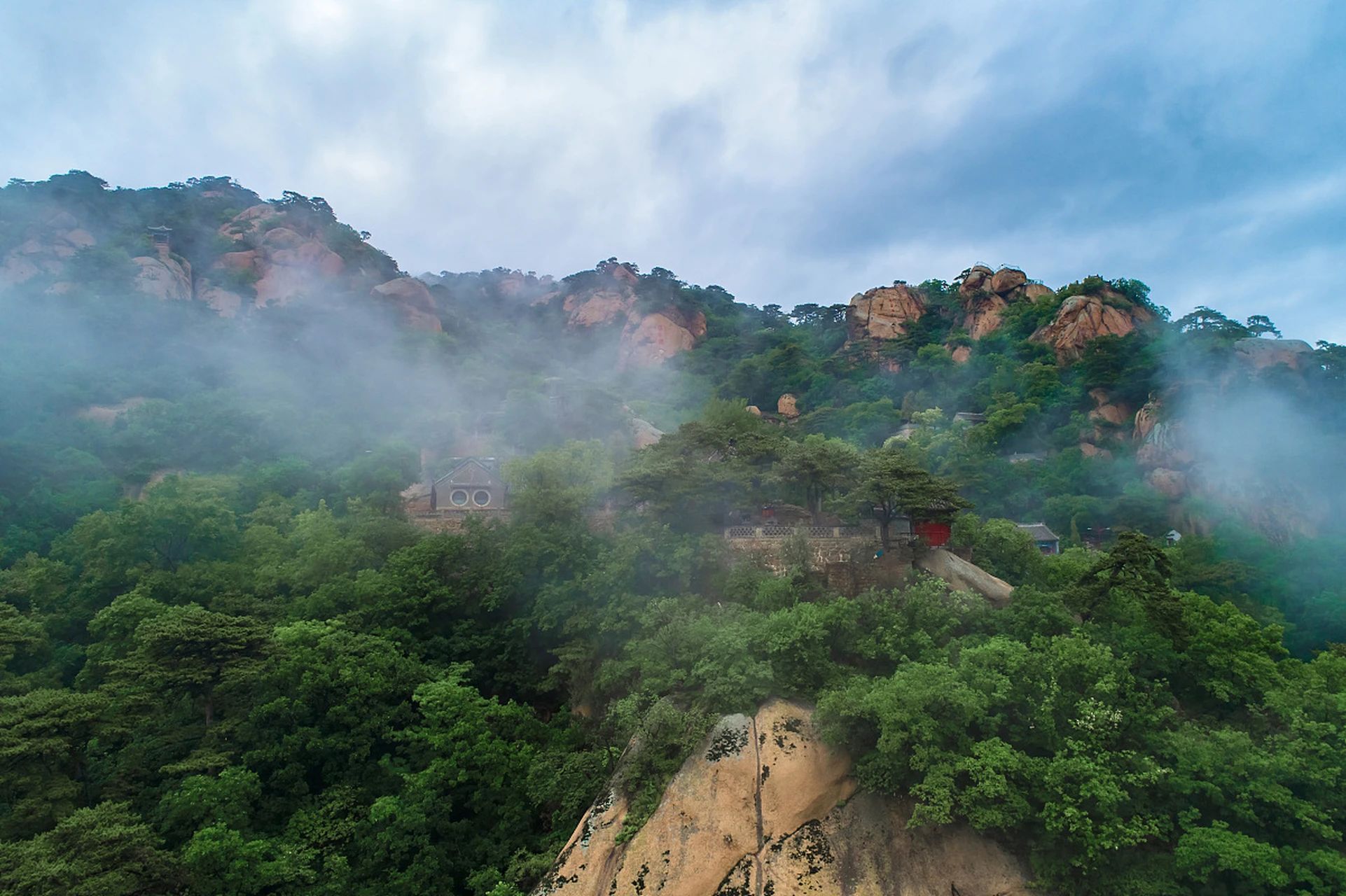 千山风景区 山水之间