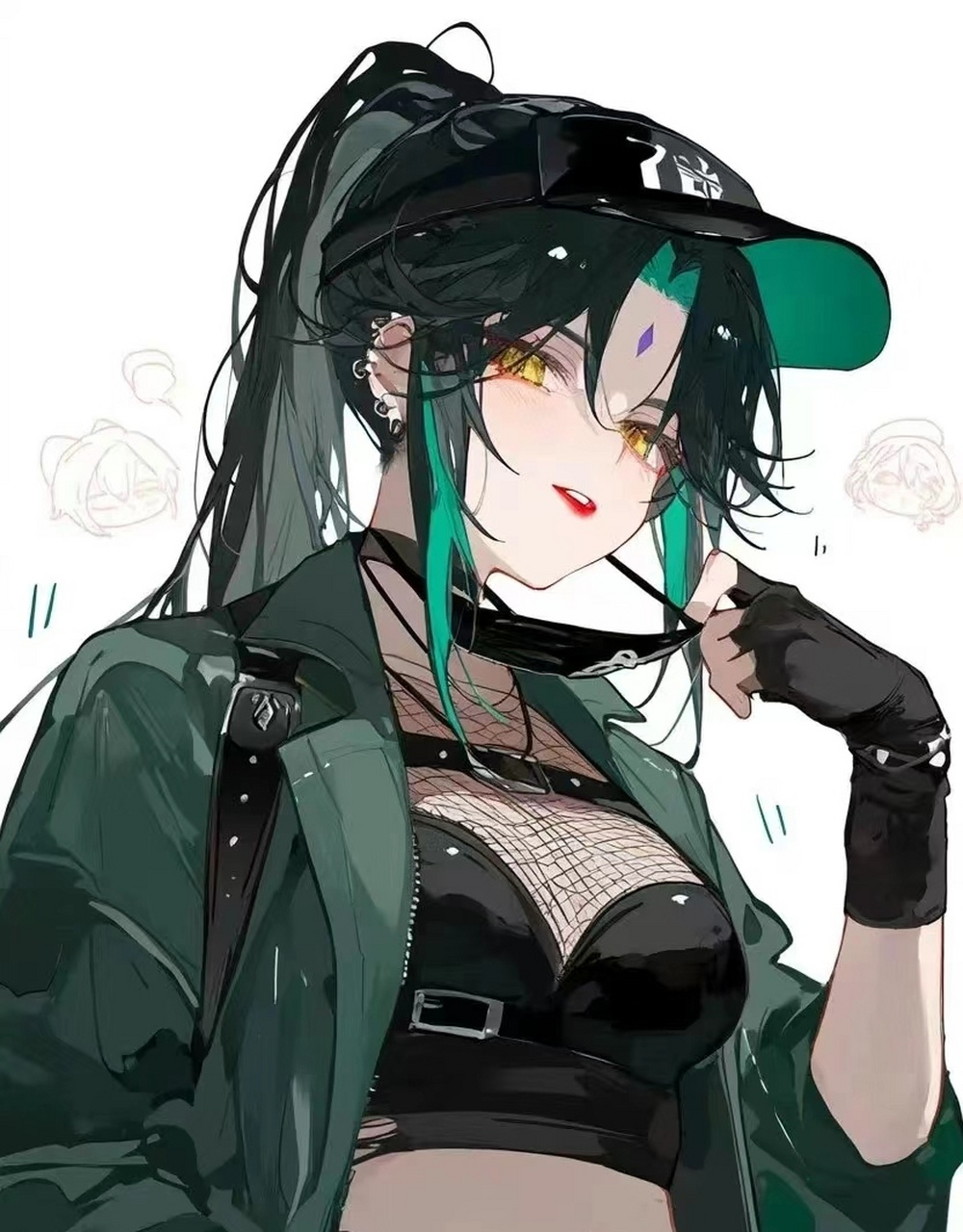 穿女装的魈也太美了吧#原神