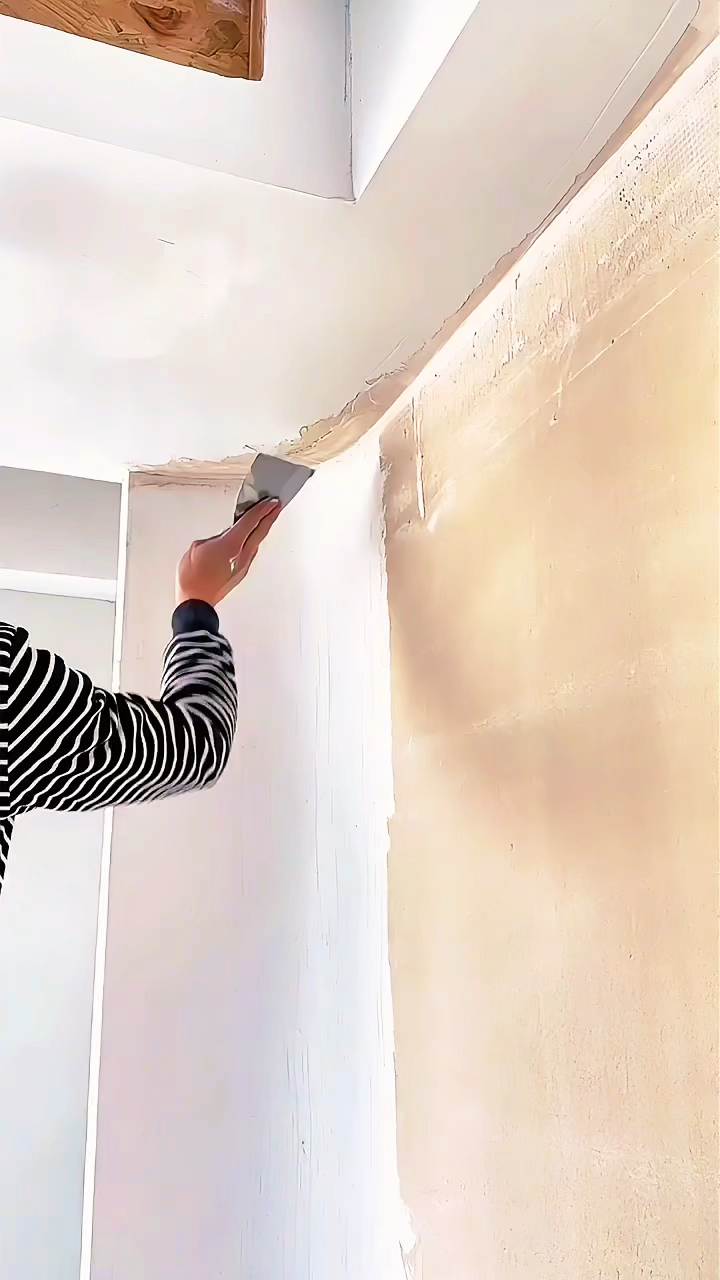 刮腻子时好的手法很关键