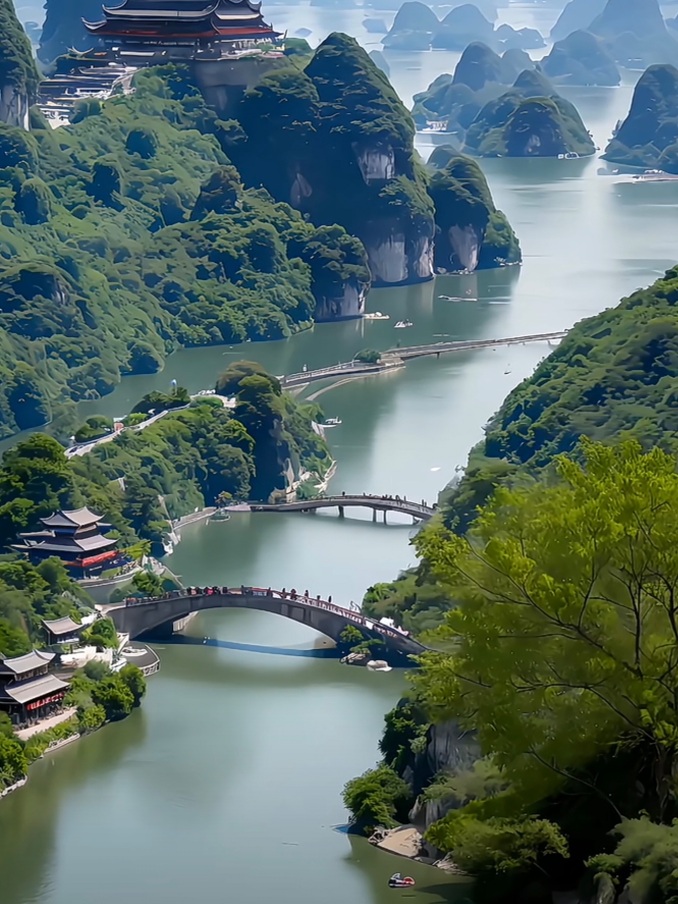 广西桂林山水甲天下