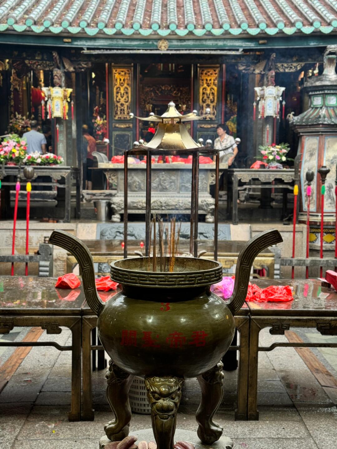 风动石景区东山关帝庙