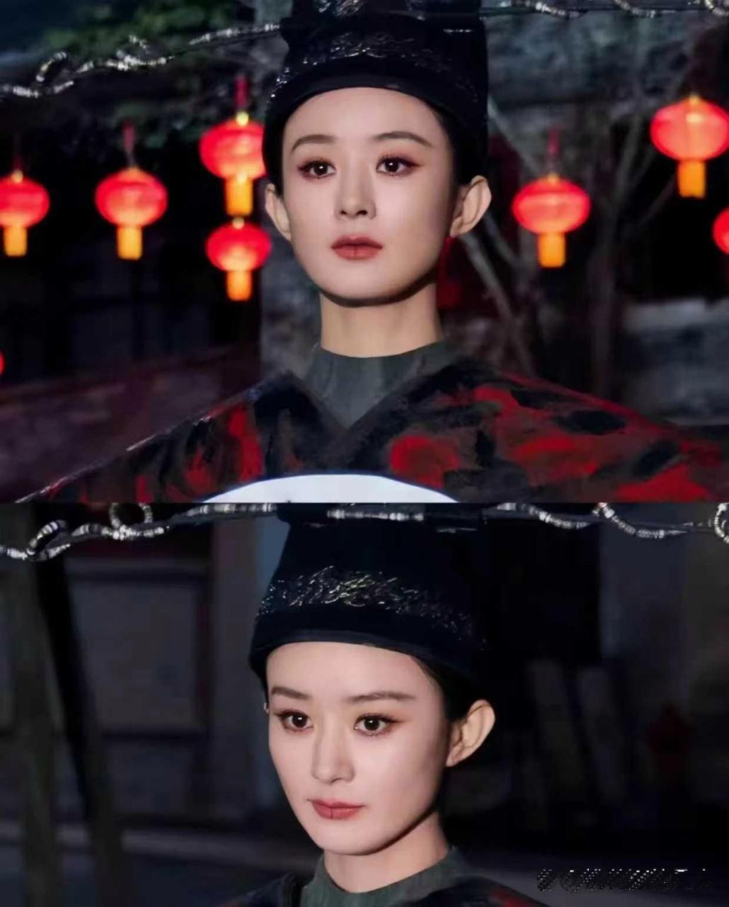 赵丽颖女扮男装真的好有气质