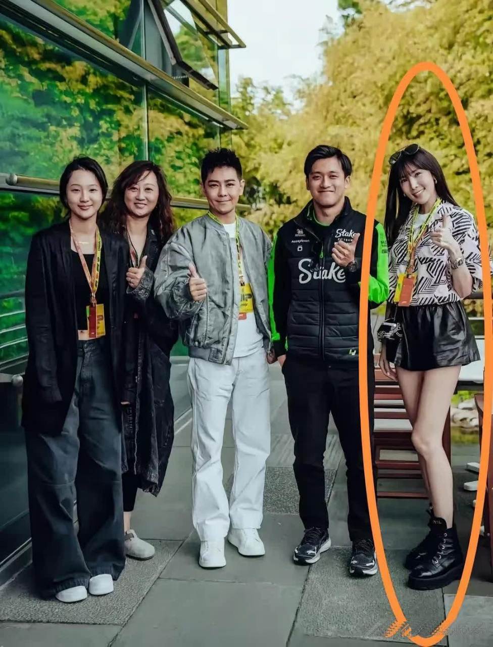 林志颖老婆的身材