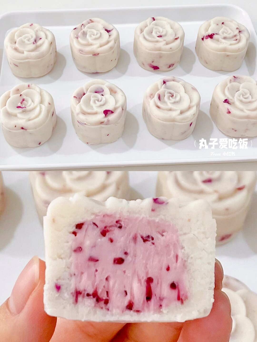 今天做了一款杨梅乳酪馅的山药糕,山药入口绵密化沙,奶香味浓郁,衙贩