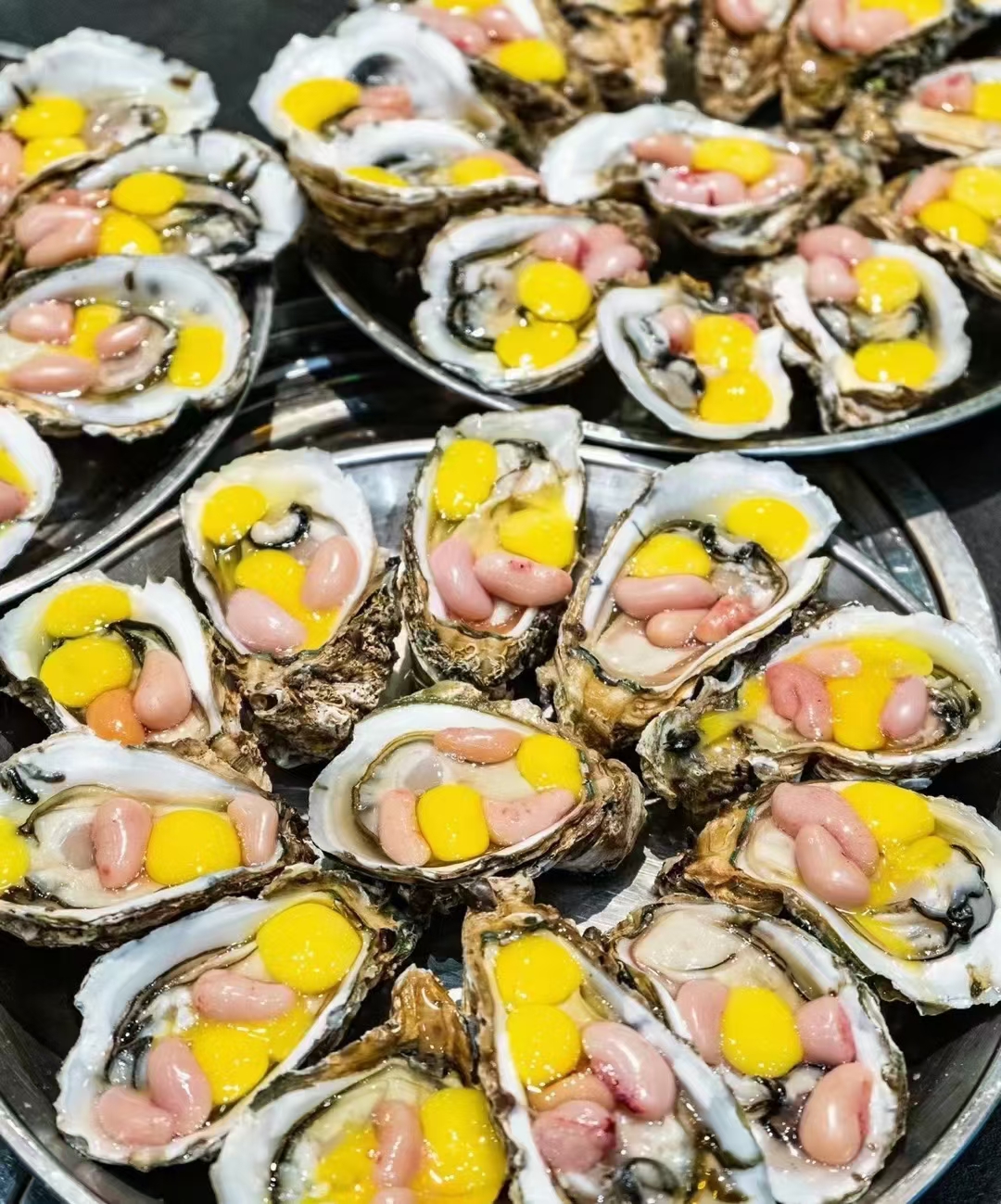 鹌鹑蛋蒸鸡子生蚝的做法