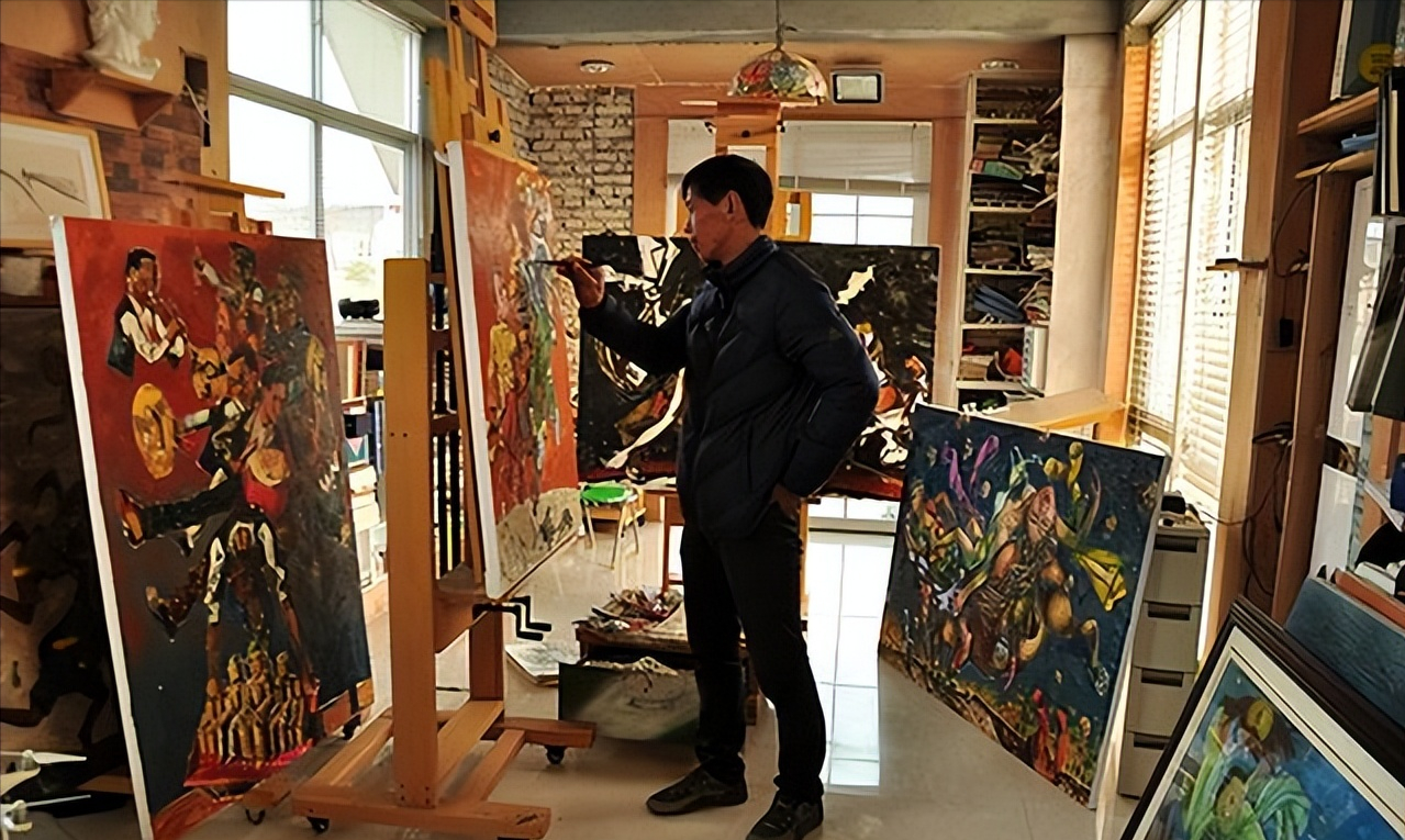 回顾在家画画28年,父母抬不起头妻子痛哭,最后一幅画