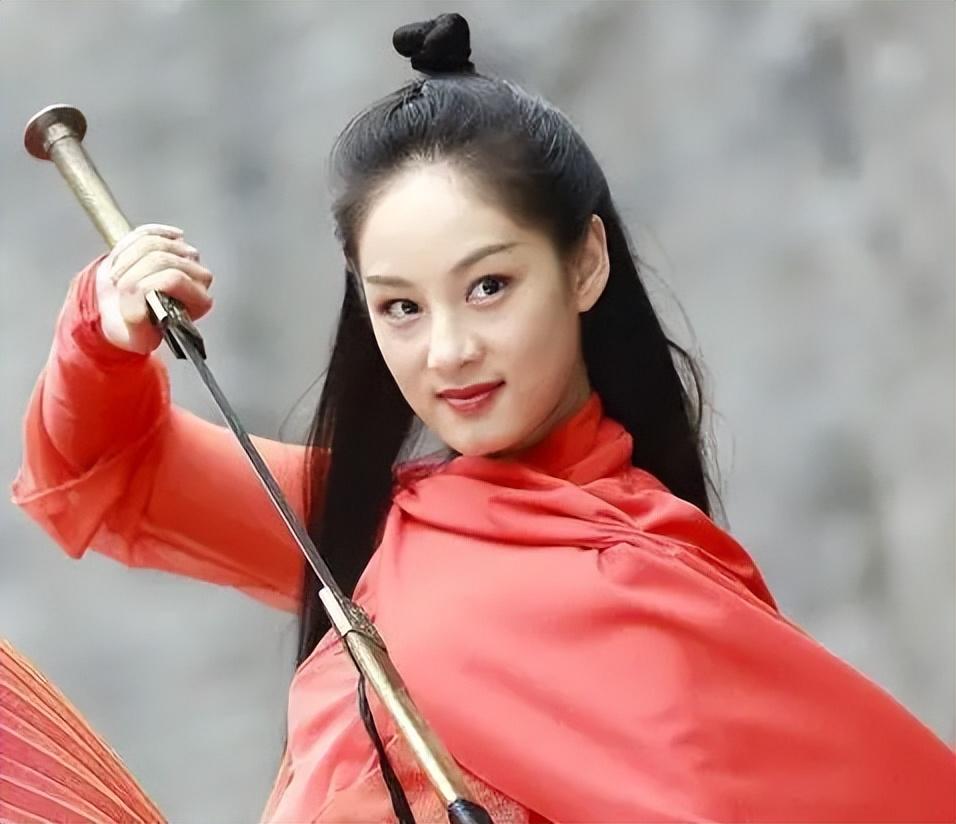 那就是13版《天龙八部》里的由赵圆瑗饰演的木婉清.