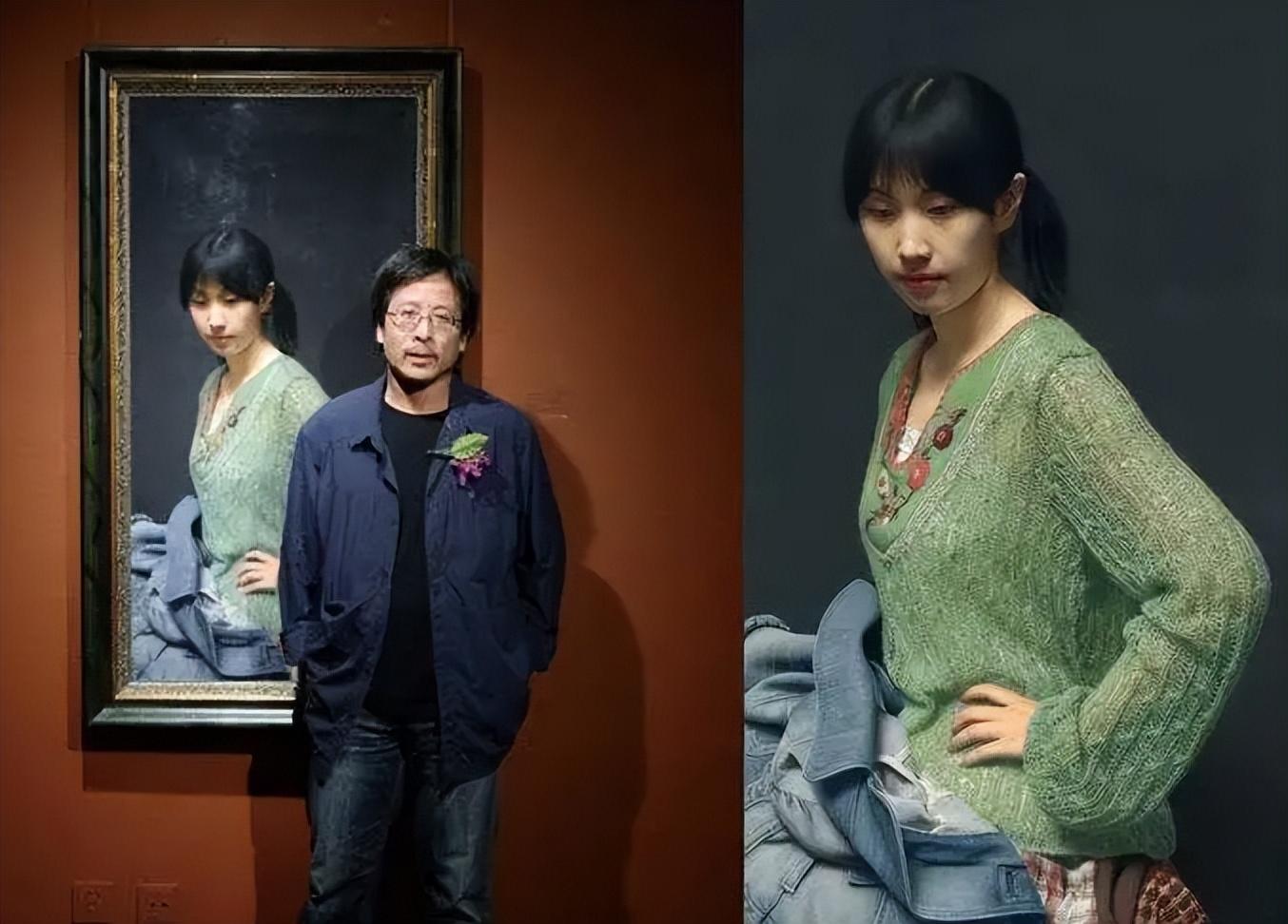 回顾冷军:画出逼真肖像画,卖7015万,网友质疑:仅是一张照片