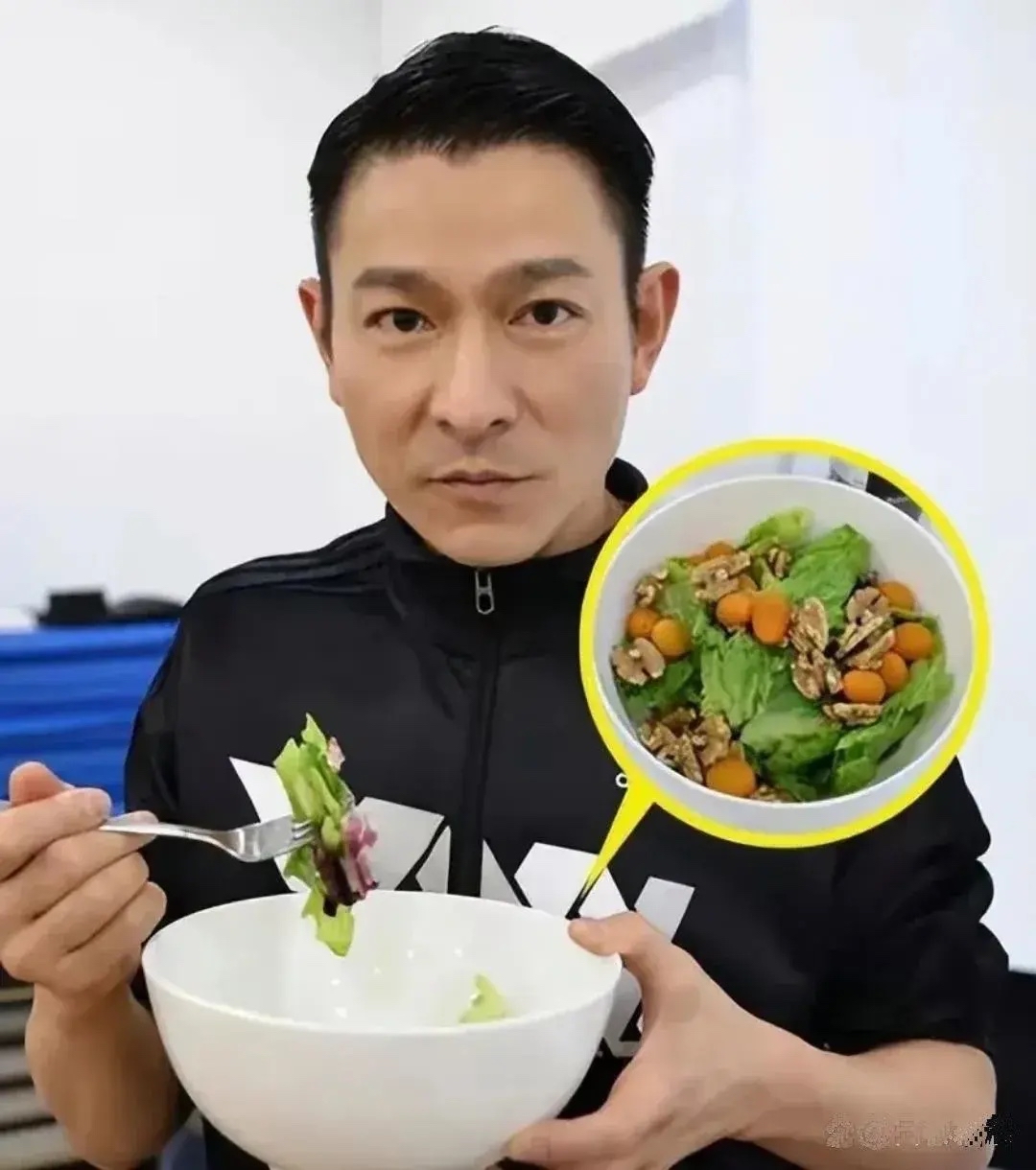 刘德华得有60岁了吧莫非吃素真的能保持青春? 这份毅力确实很难得