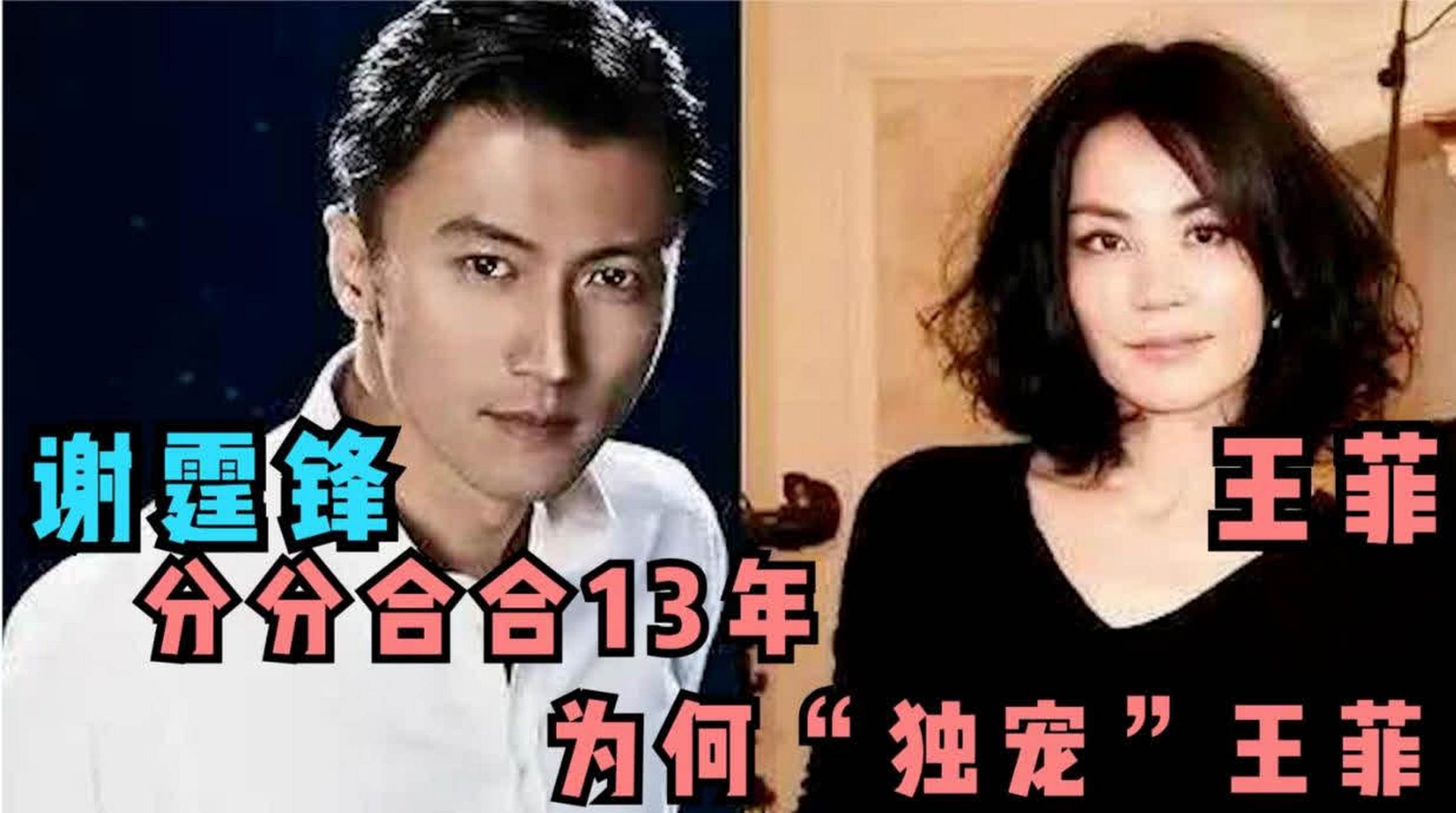 王菲和谢霆锋他们的情史