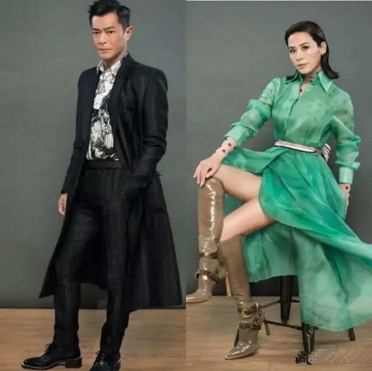 古天乐宣萱情侣写真