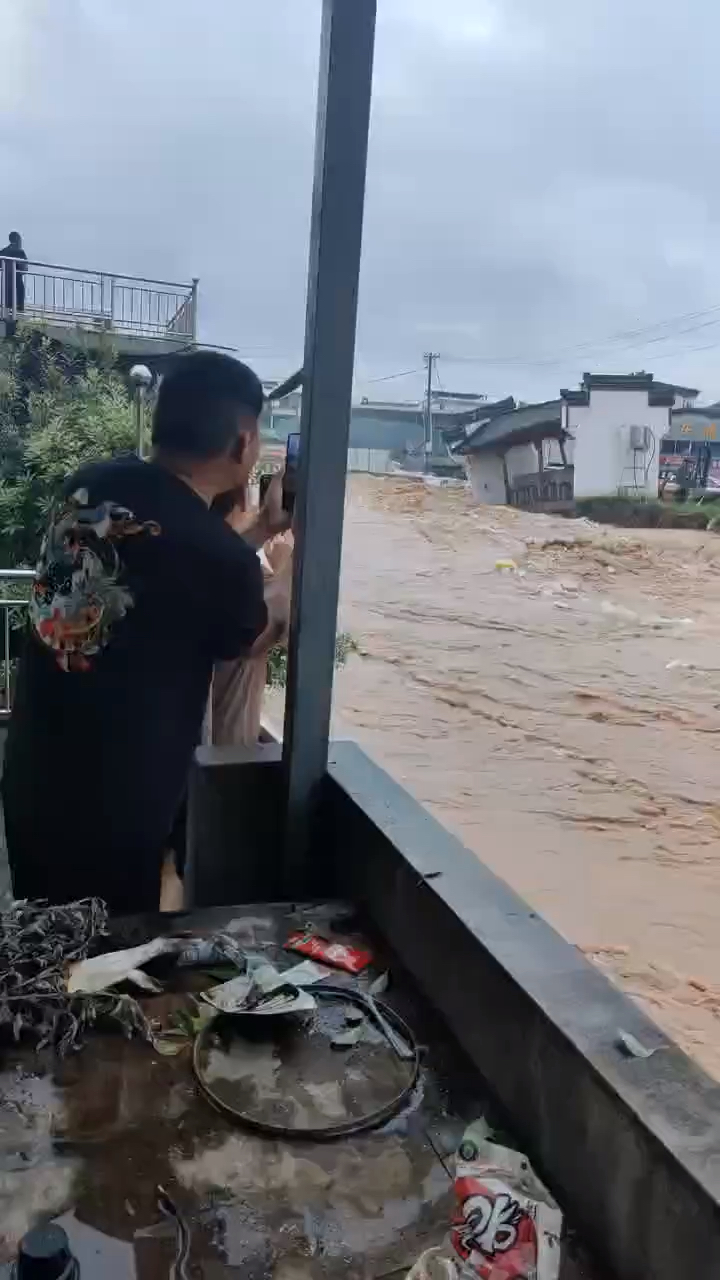 安徽洪水事件图片