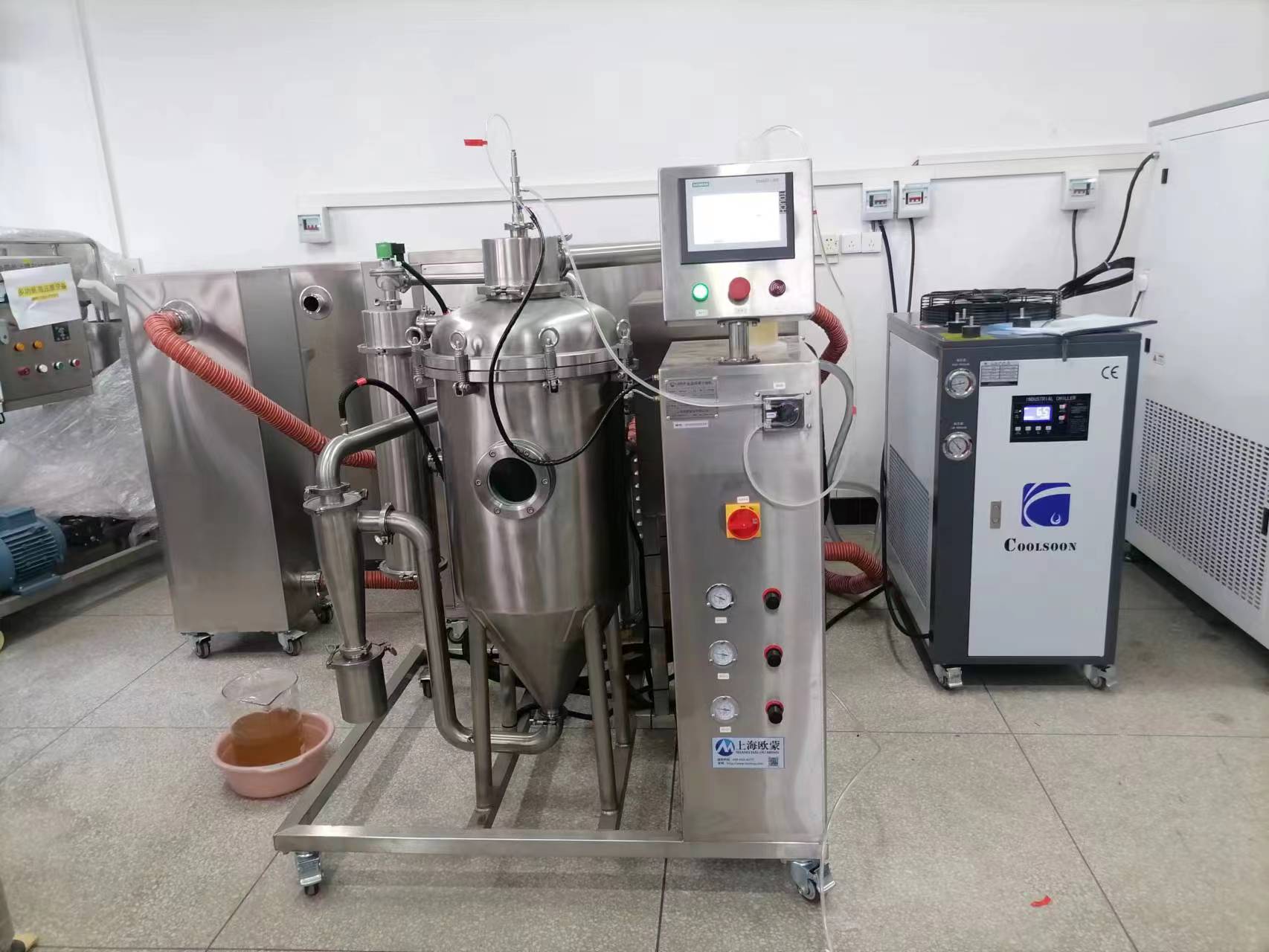 蛋白溶液 酶制剂 专用低温喷雾干燥机 35度瞬间干燥替代冻干机