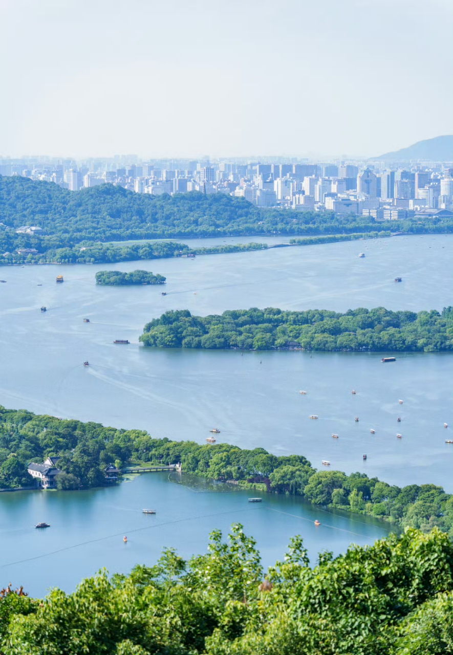 俯瞰西湖全景的绝佳位置,巨推荐,人少景美!