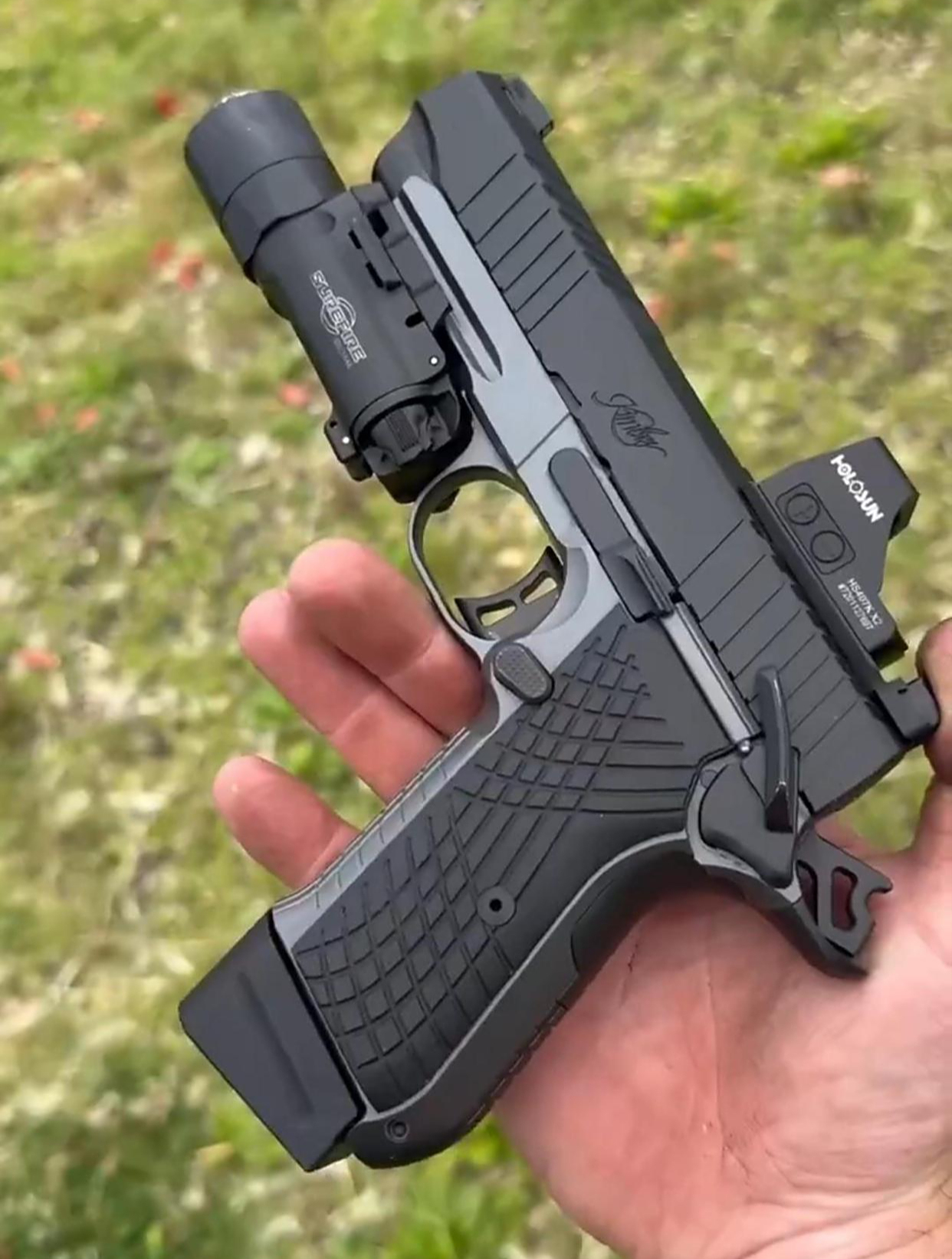 美国"金伯"生产的小型1911手枪,rdsc