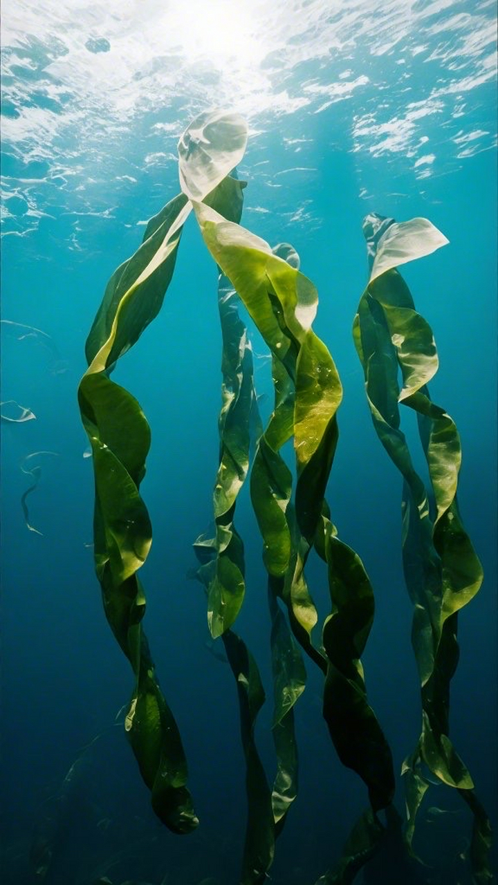 海带海里的图片图片