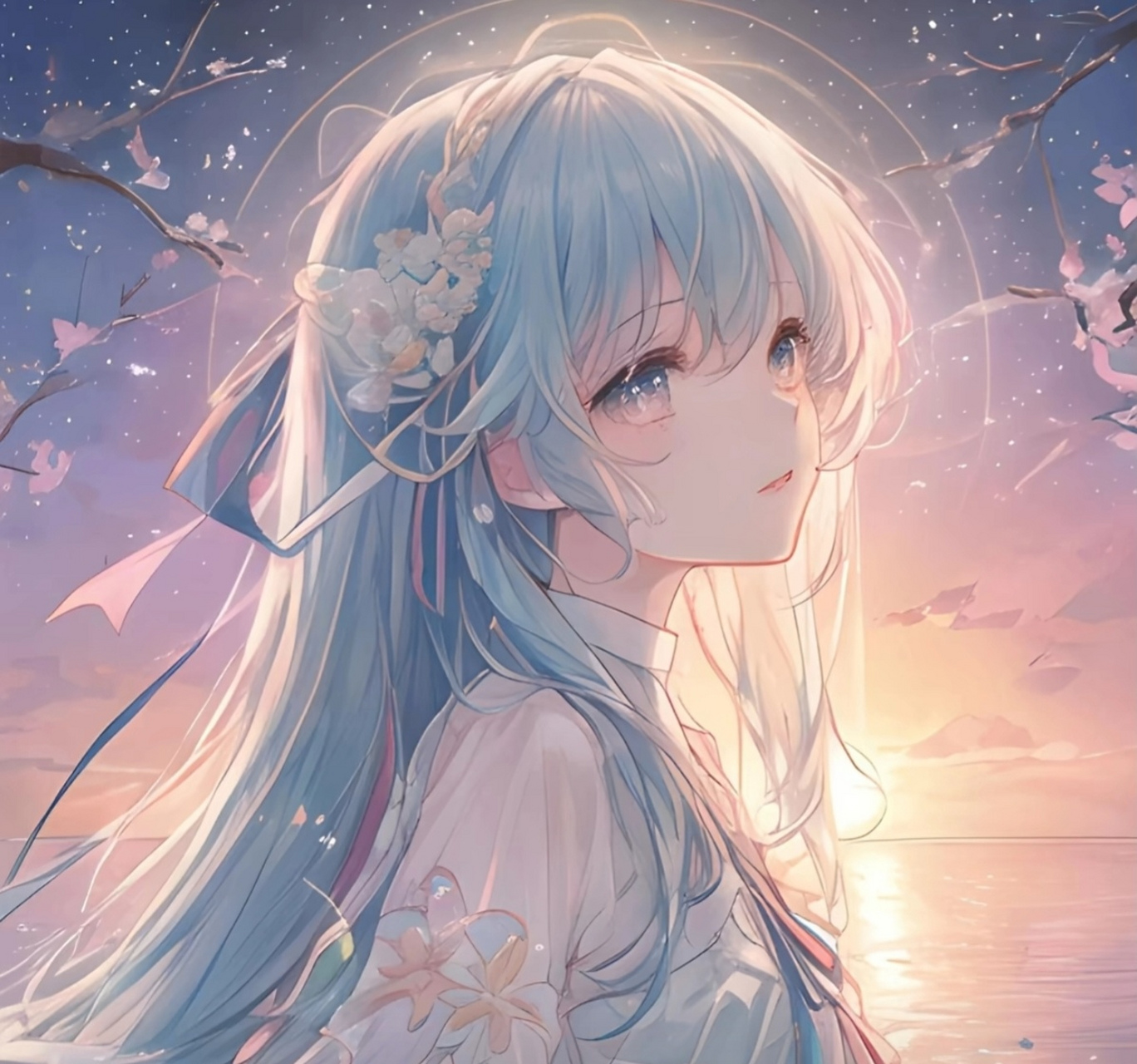 女生头像古风动漫酷唯美意境#头像# #动漫头像# #动漫美图