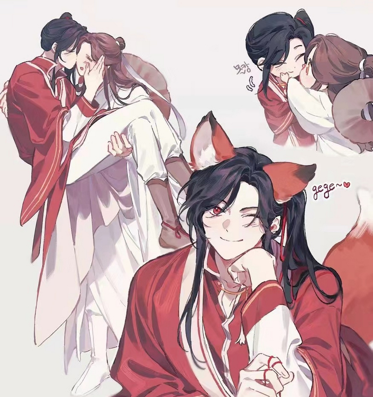 花城和谢怜也太甜了吧#天官赐福