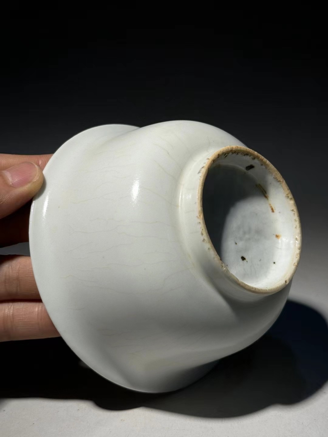 明 永乐甜白釉碗