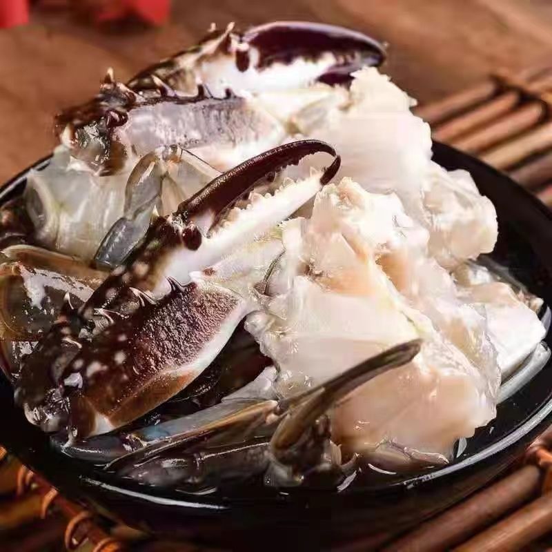爆款海鲜盛宴:野生新鲜冷冻梭子蟹,尽享蟹肉盛宴
