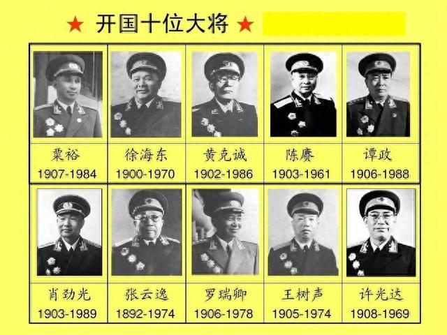 55位开国上将怎样排名?资历极深的萧克是第一上将?事实恐非如此