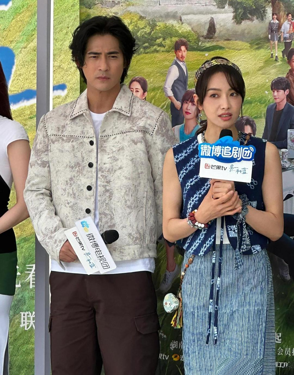 周渝民最近好像胖了点,和宋茜搭档演情侣看起来不太般配