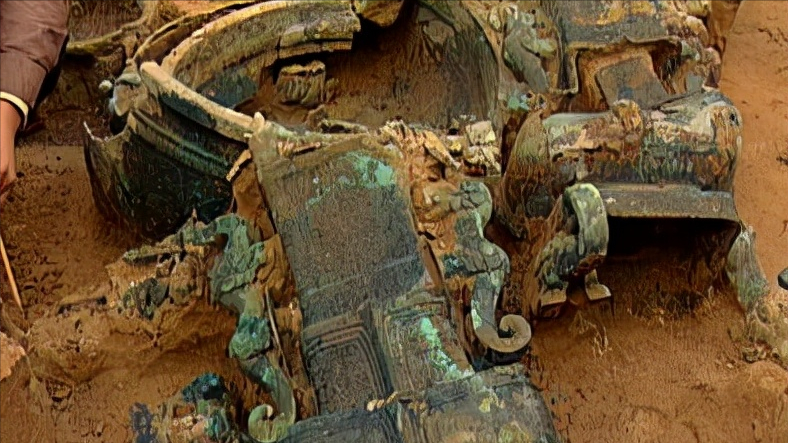05年河南郭庄村发现楚国流沙墓,防盗措施很高明,主人身份仍成谜