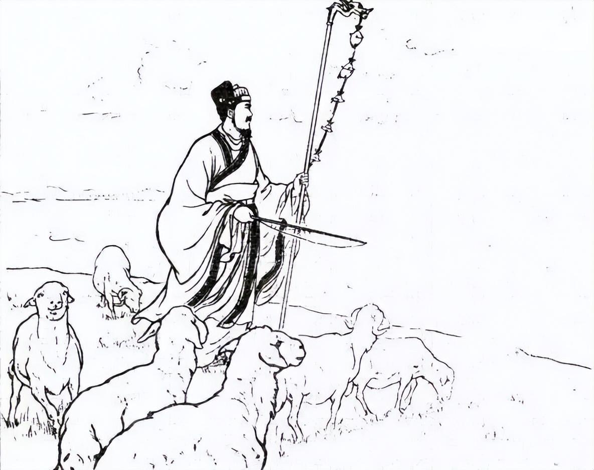 苏武牧羊到底是怎么回事?一个汉朝使臣,为啥被匈奴扣留十九年?