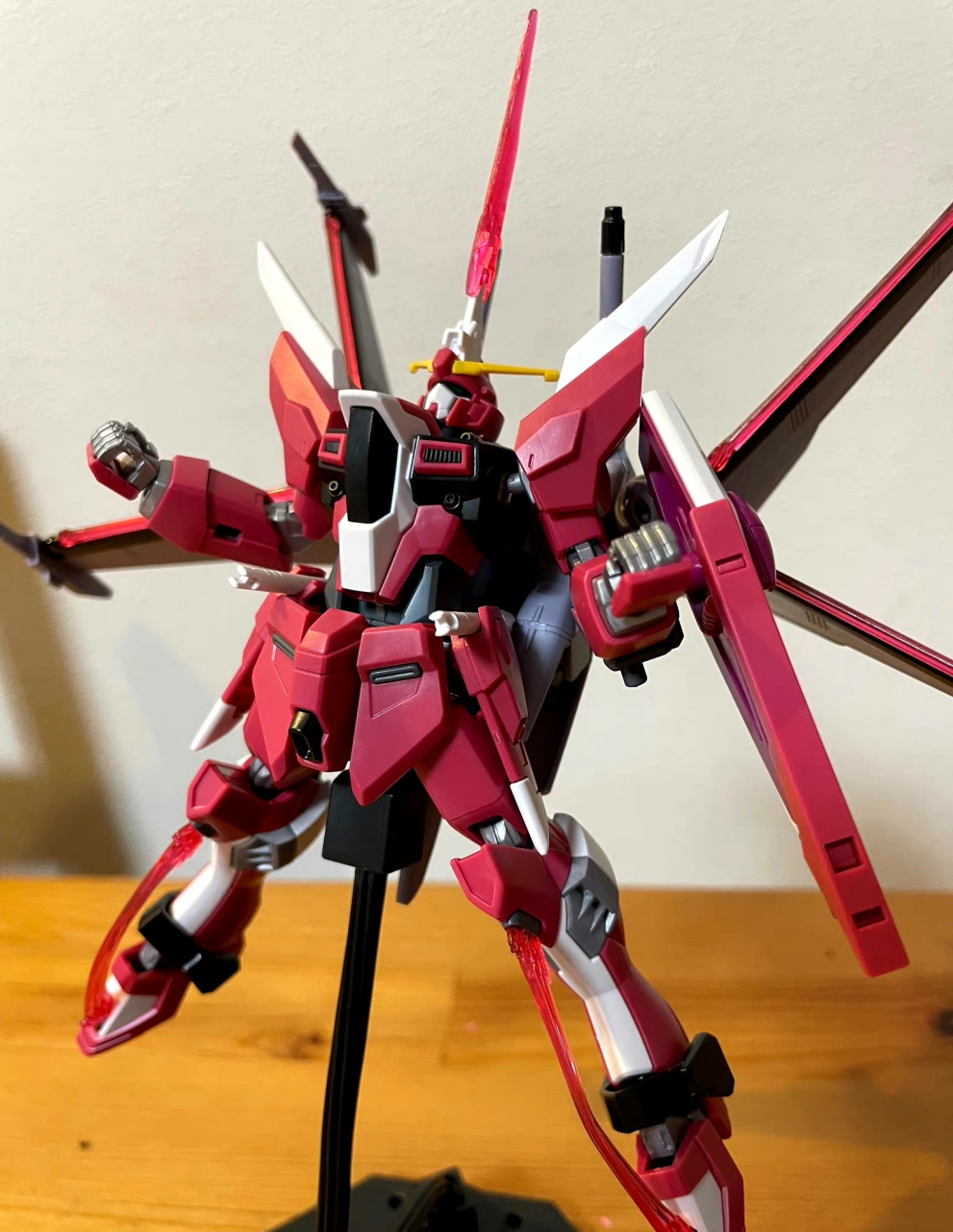 模型欣赏:机动战士高达seeed freedom hgce 1/144 无限正义高达二式