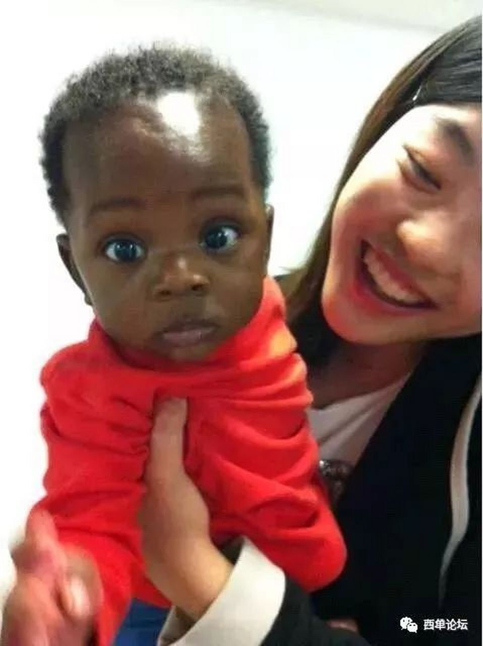 我不歧视黑种人,我只想问问,这是炎黄子孙后代吗?