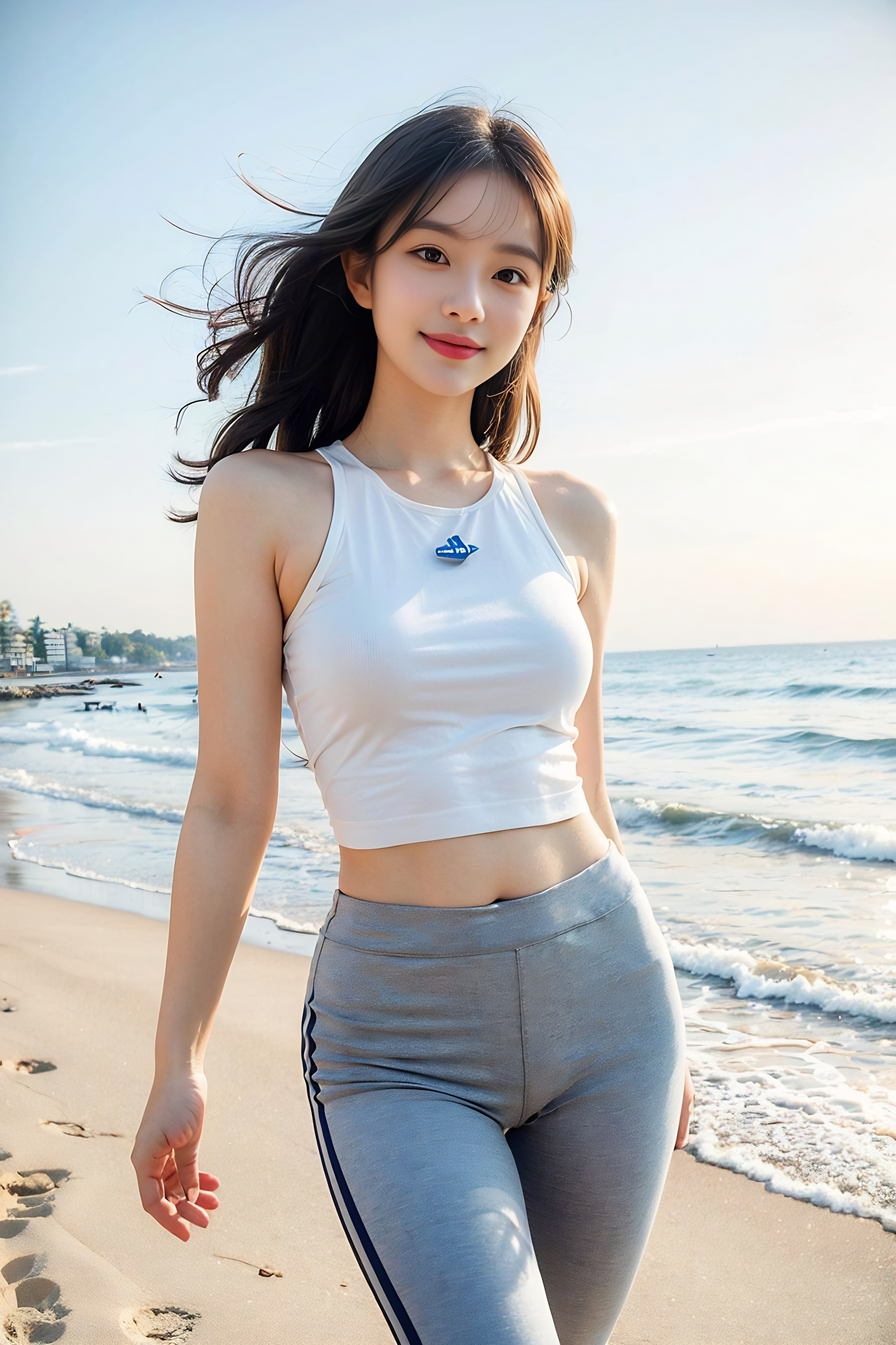 迷人的紧身瑜伽裤