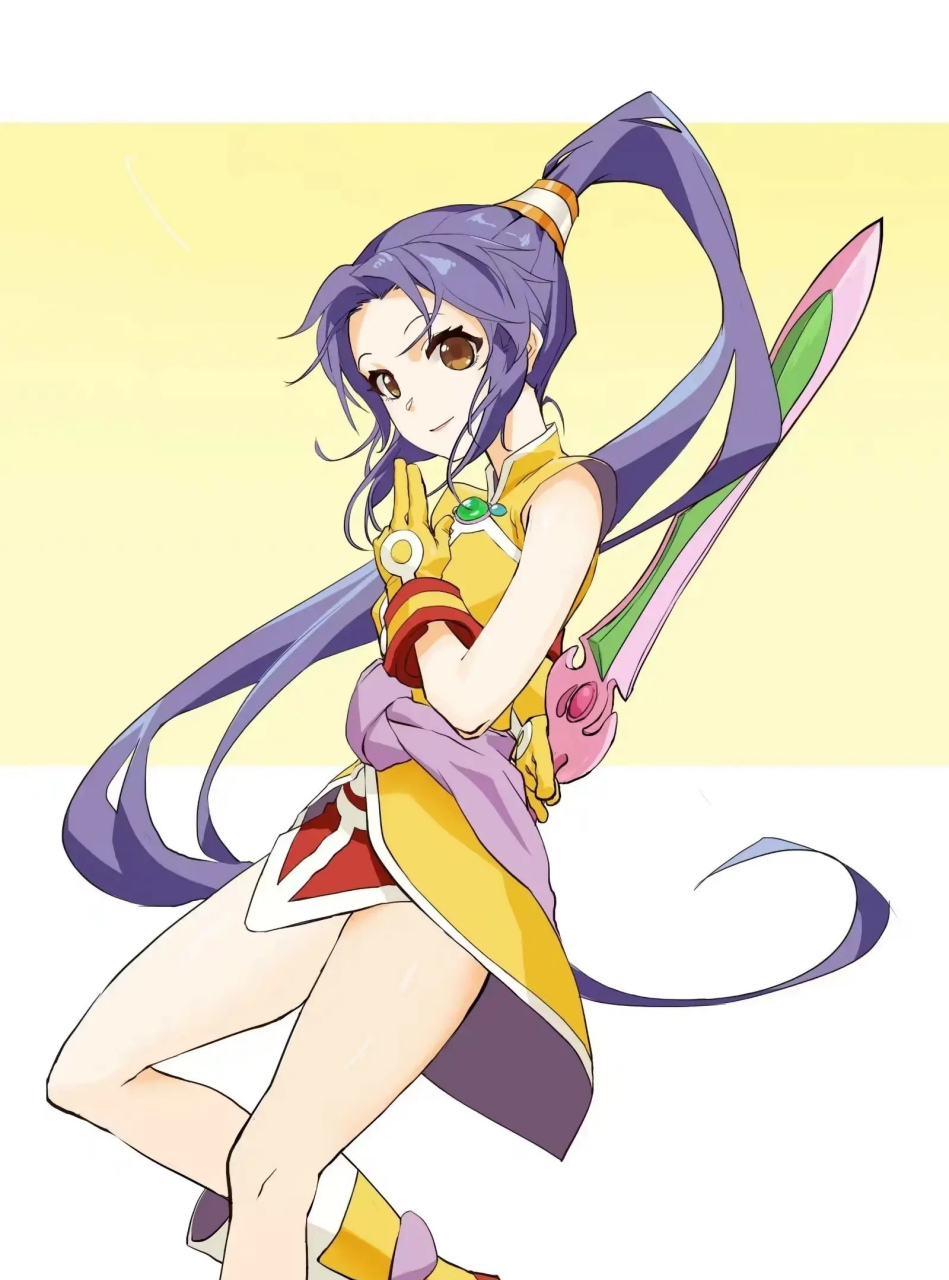 神兵小将里的灵剑双子也太美了吧!#二次元