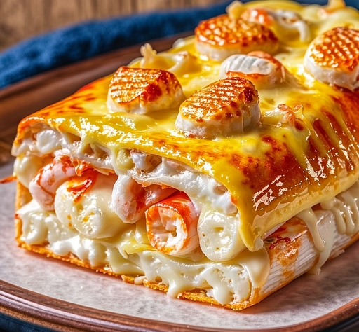 芝士焗蟹柳的做法