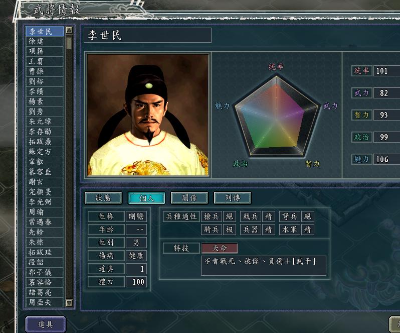 三国志11血色衣冠:输出型武将的综合实力