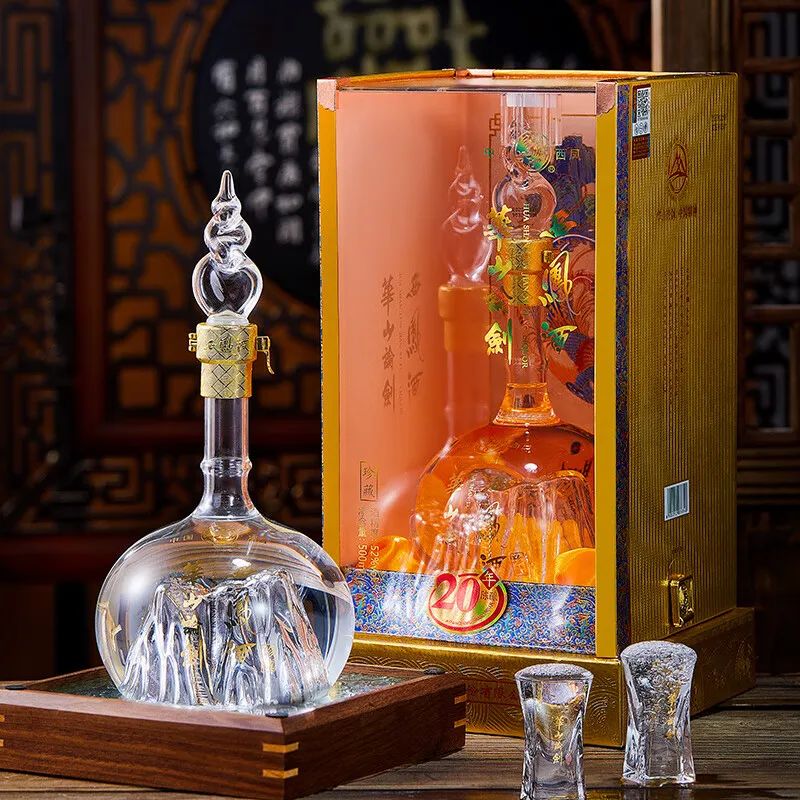 西凤酒 华山论剑20年 52度 500ml*6瓶 整箱装 凤香型白酒