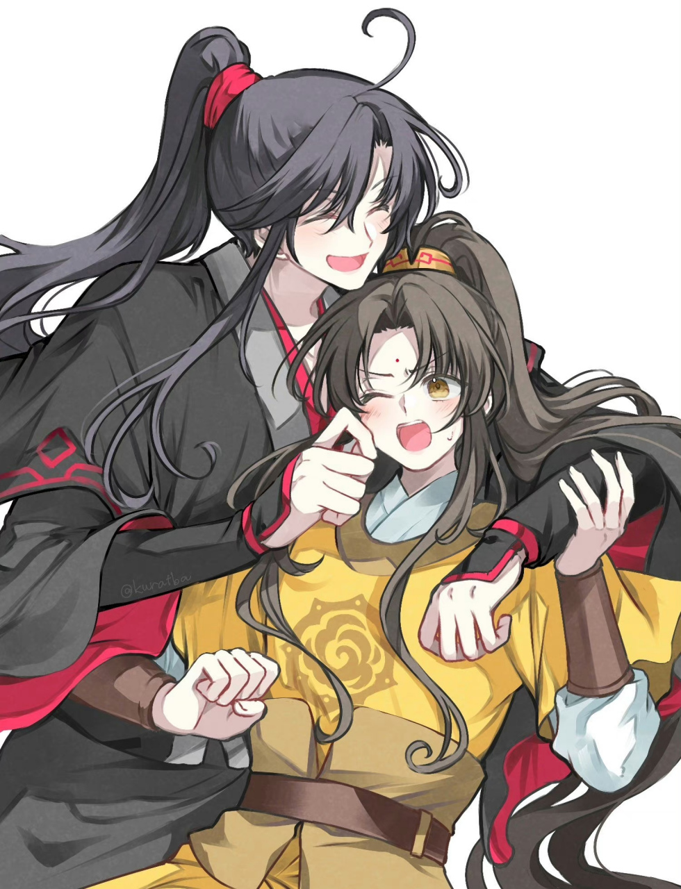 魔道祖师# 如果金凌在羡羡身边长大,他们之间的相处比起舅甥应该赶耨
