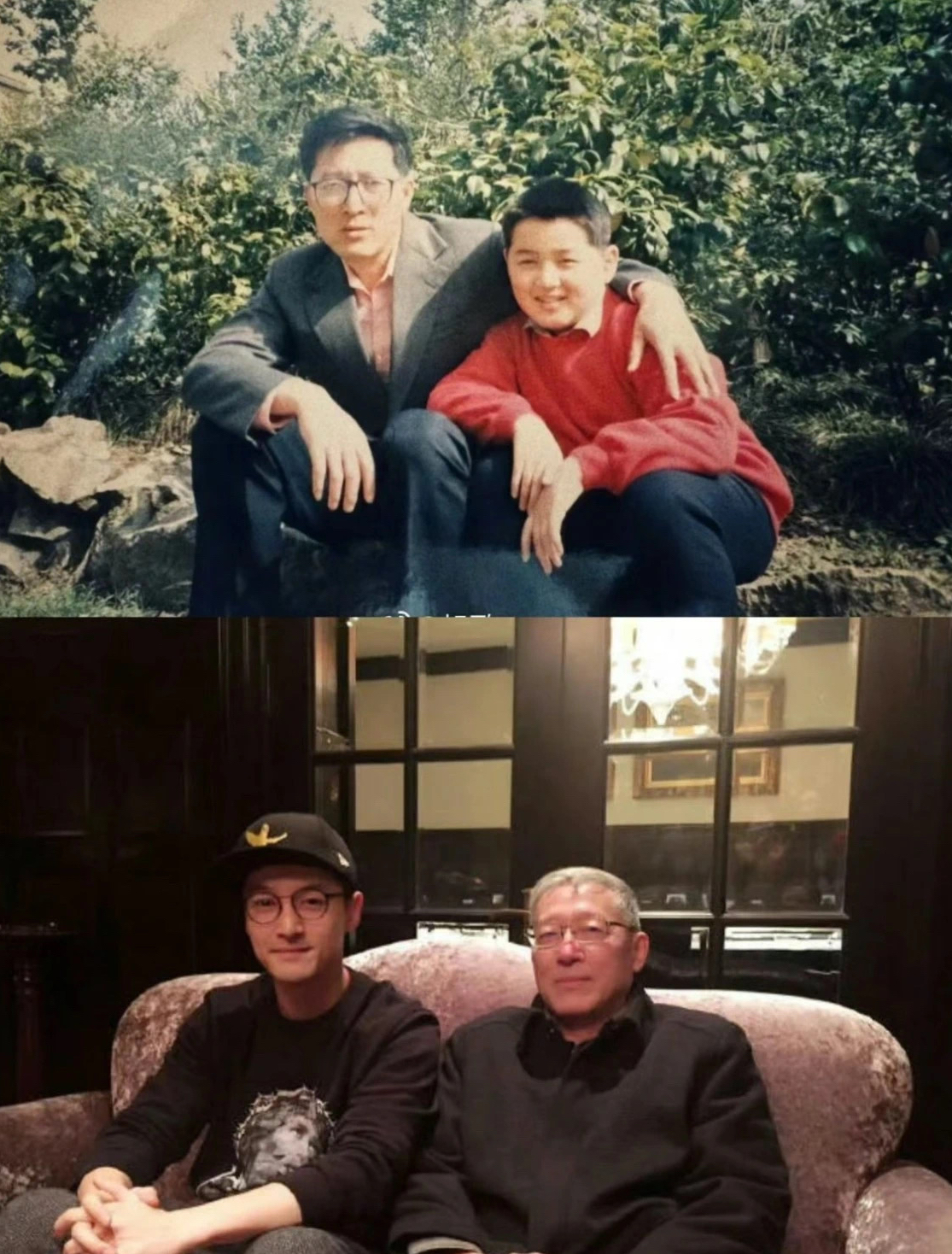 父亲一看就是知识分子气质儒雅小时候的胡歌白白胖胖的真可爱