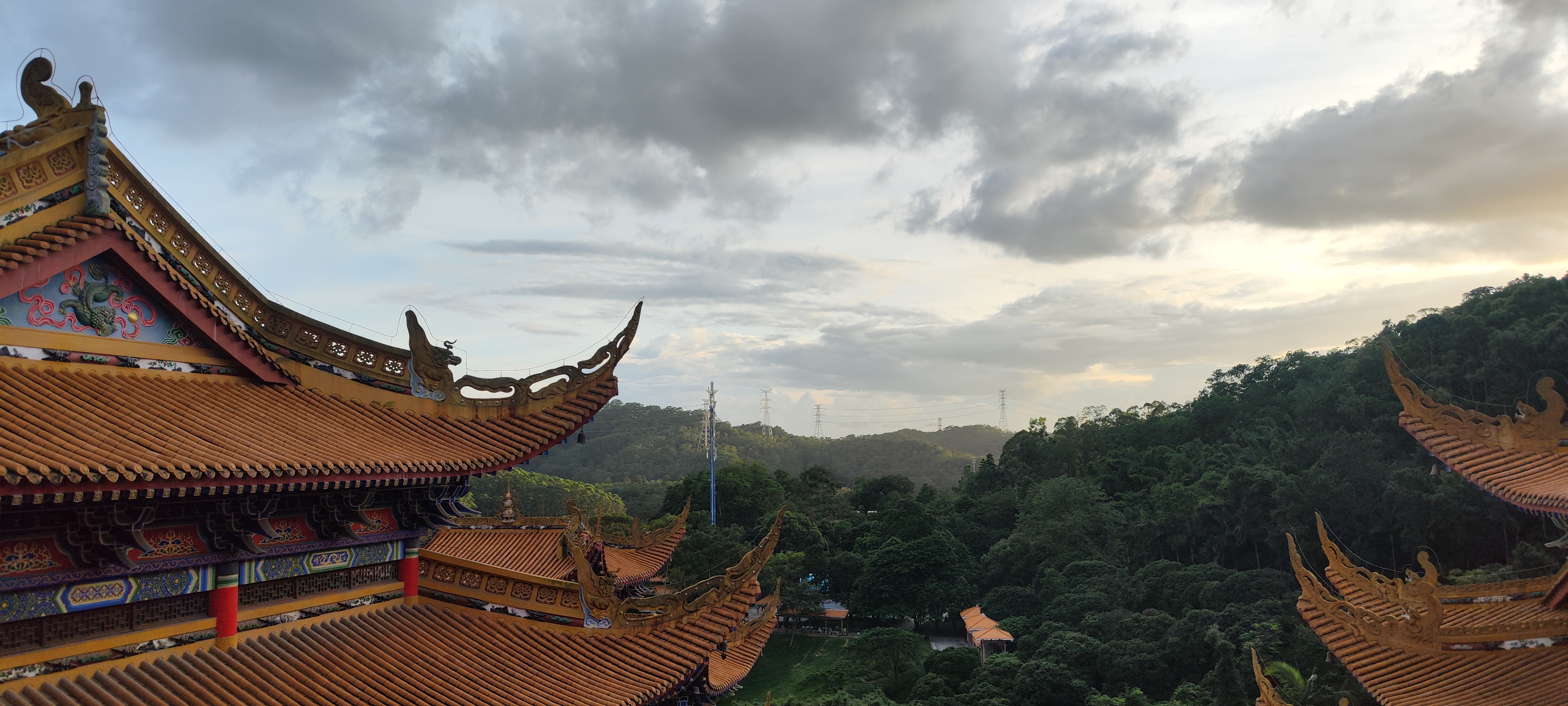 大岭山森林公园观音寺图片