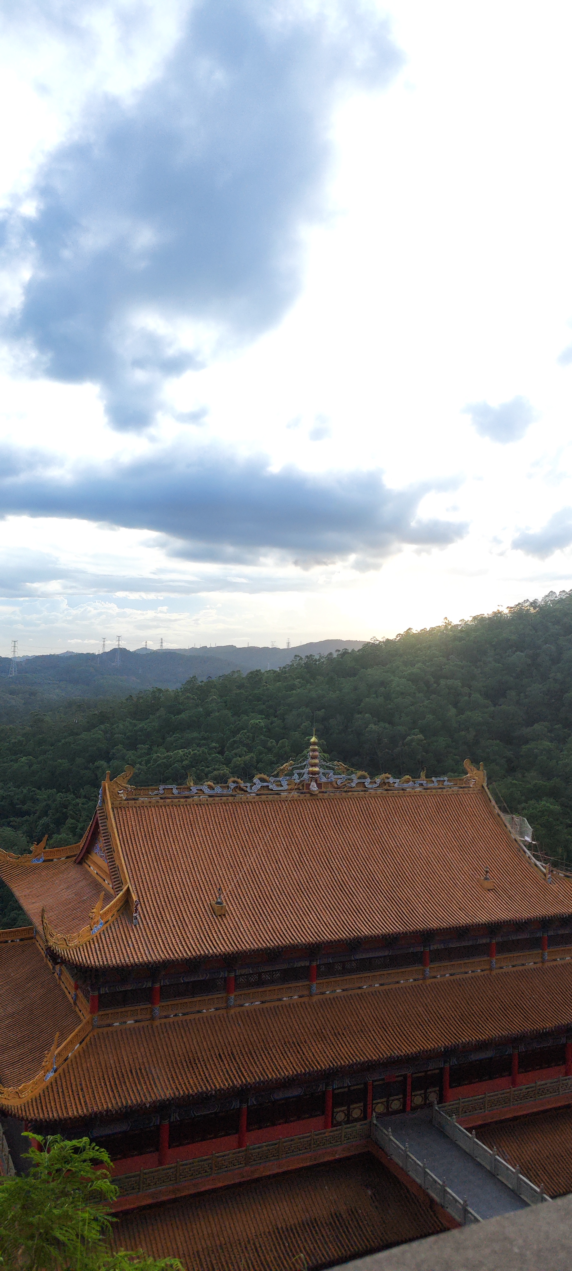 大岭山森林公园观音寺图片