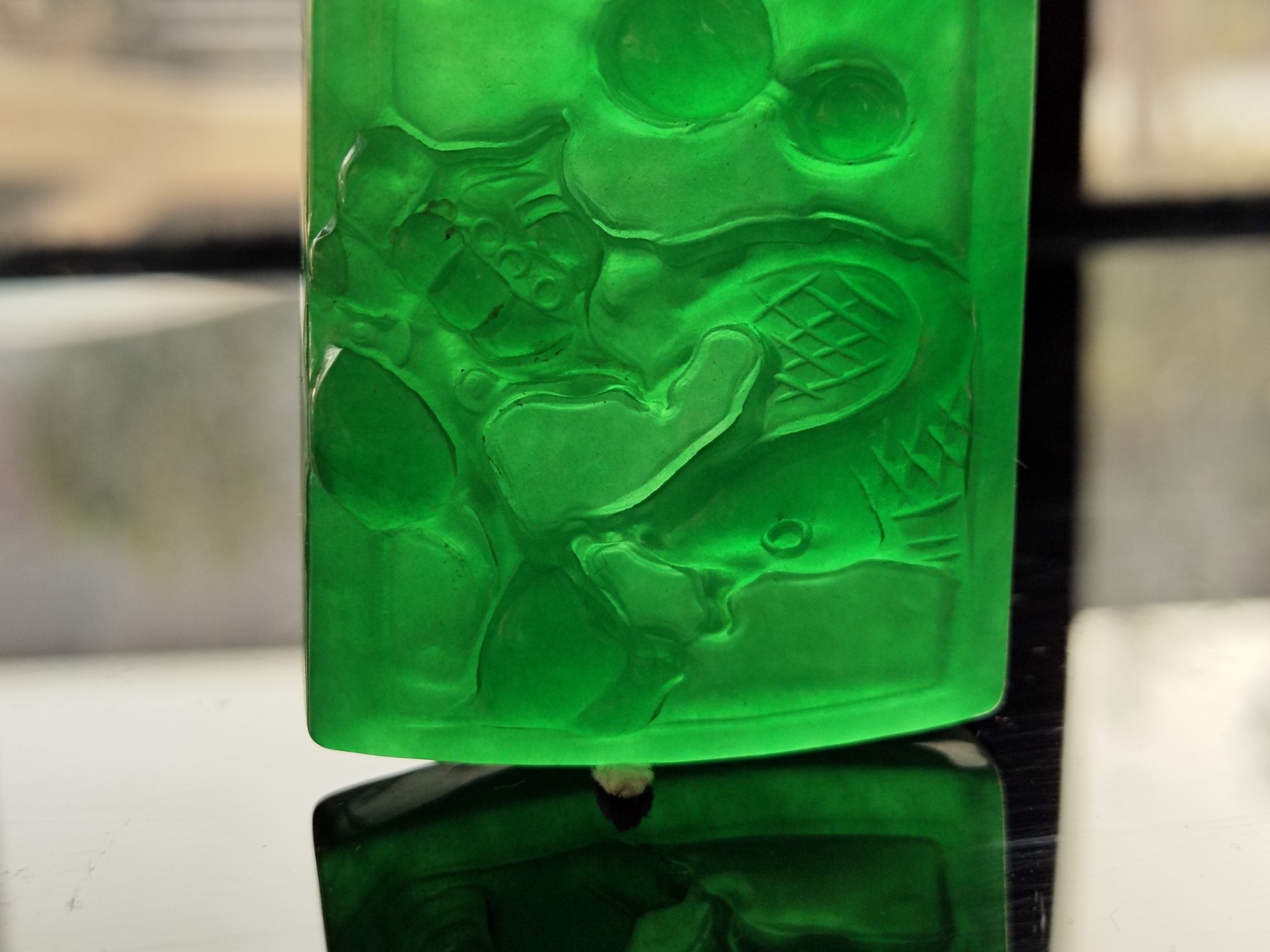 冰种帝王绿翡翠牌子