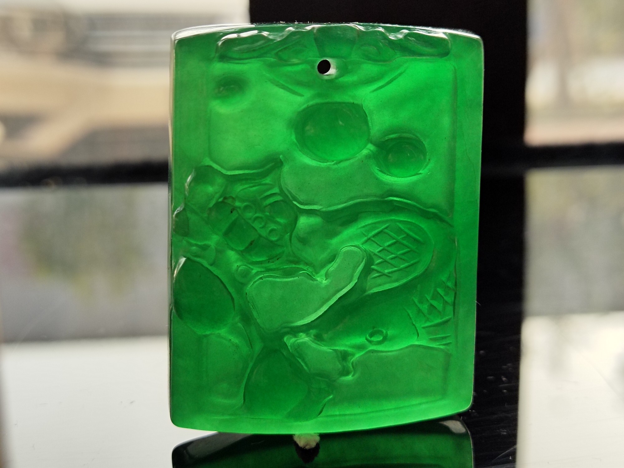 冰种帝王绿翡翠牌子