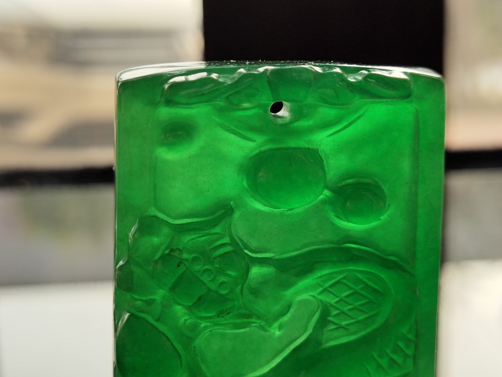 冰种帝王绿翡翠牌子