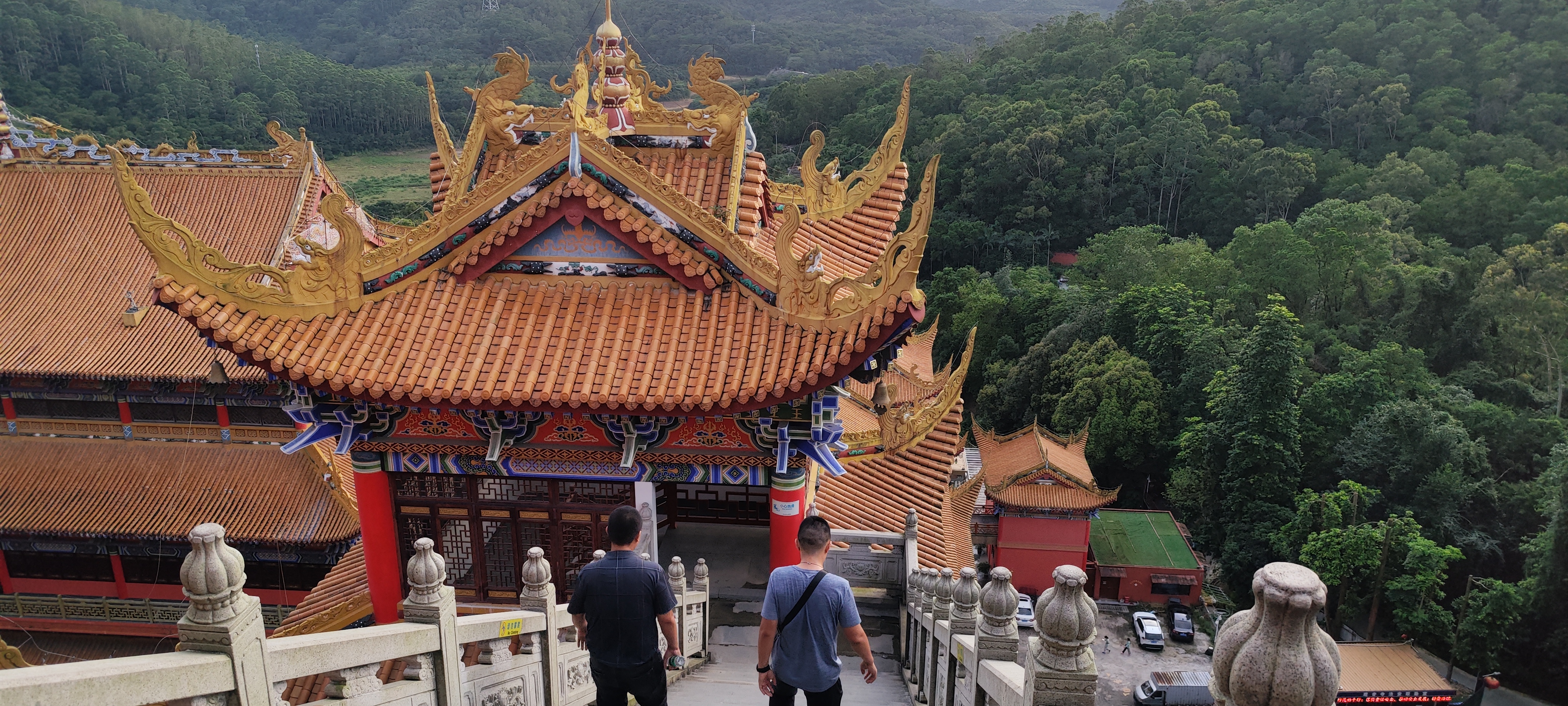 大岭山森林公园观音寺图片