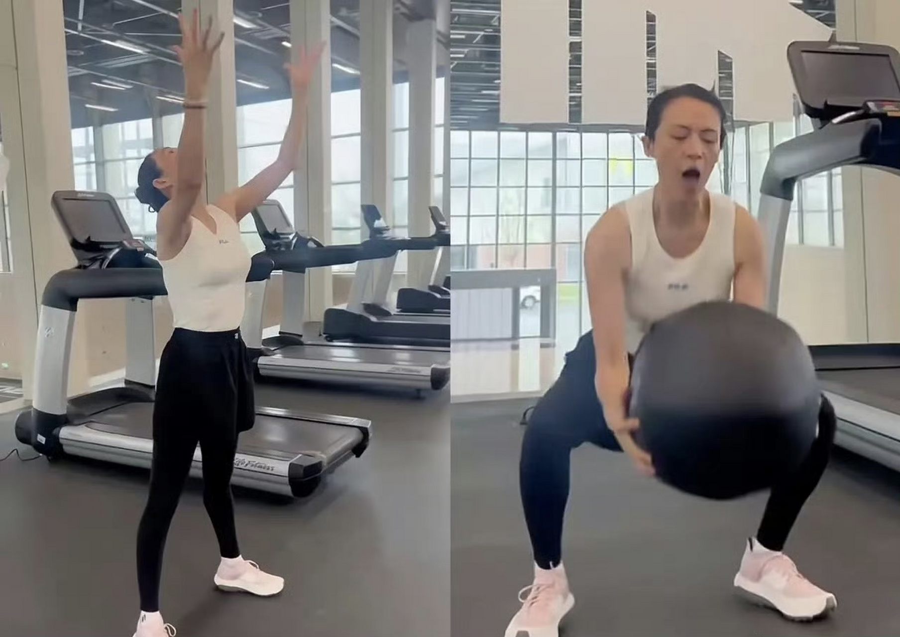 无惧怼脸死亡镜头,45岁依然活力满满练出肌肉,离开汪峰是对的,以后