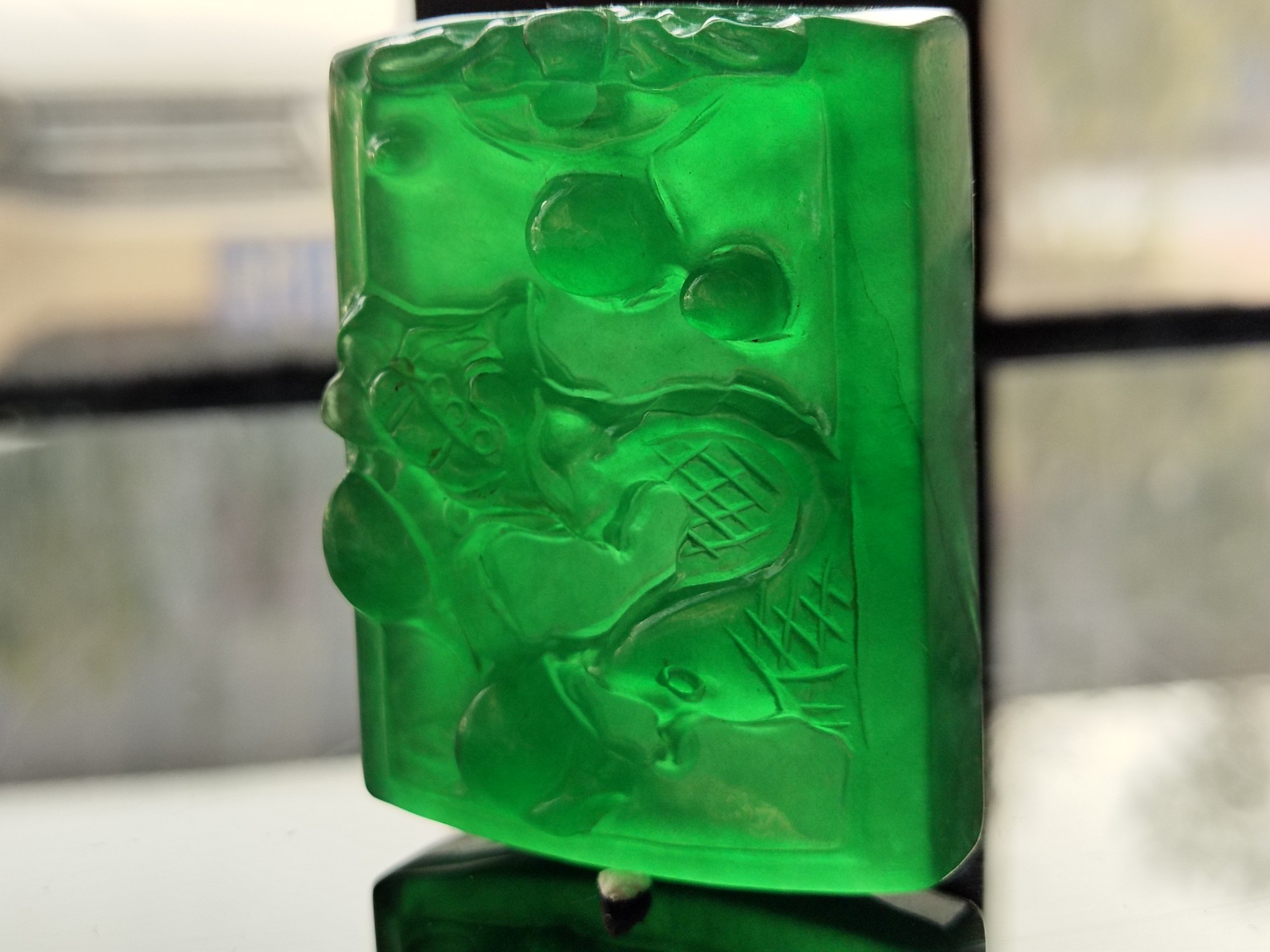 冰种帝王绿翡翠牌子